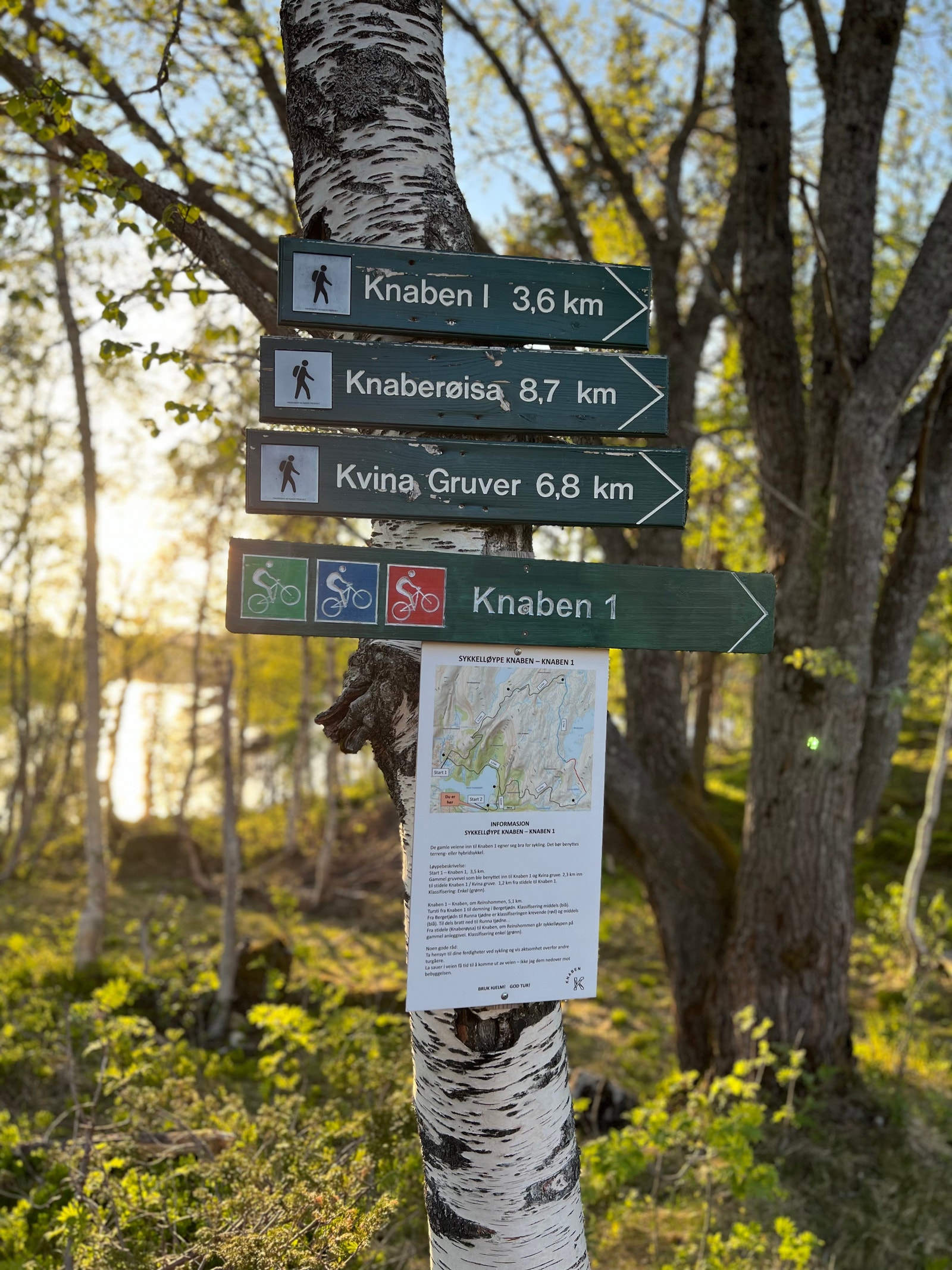 Flotte turer som starter rett utenfor leiligheten Galleribilde