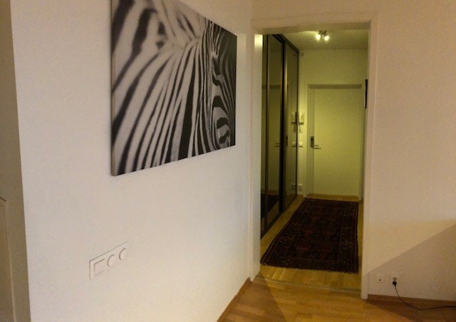 Entre med stort garderobeskap Galleribilde