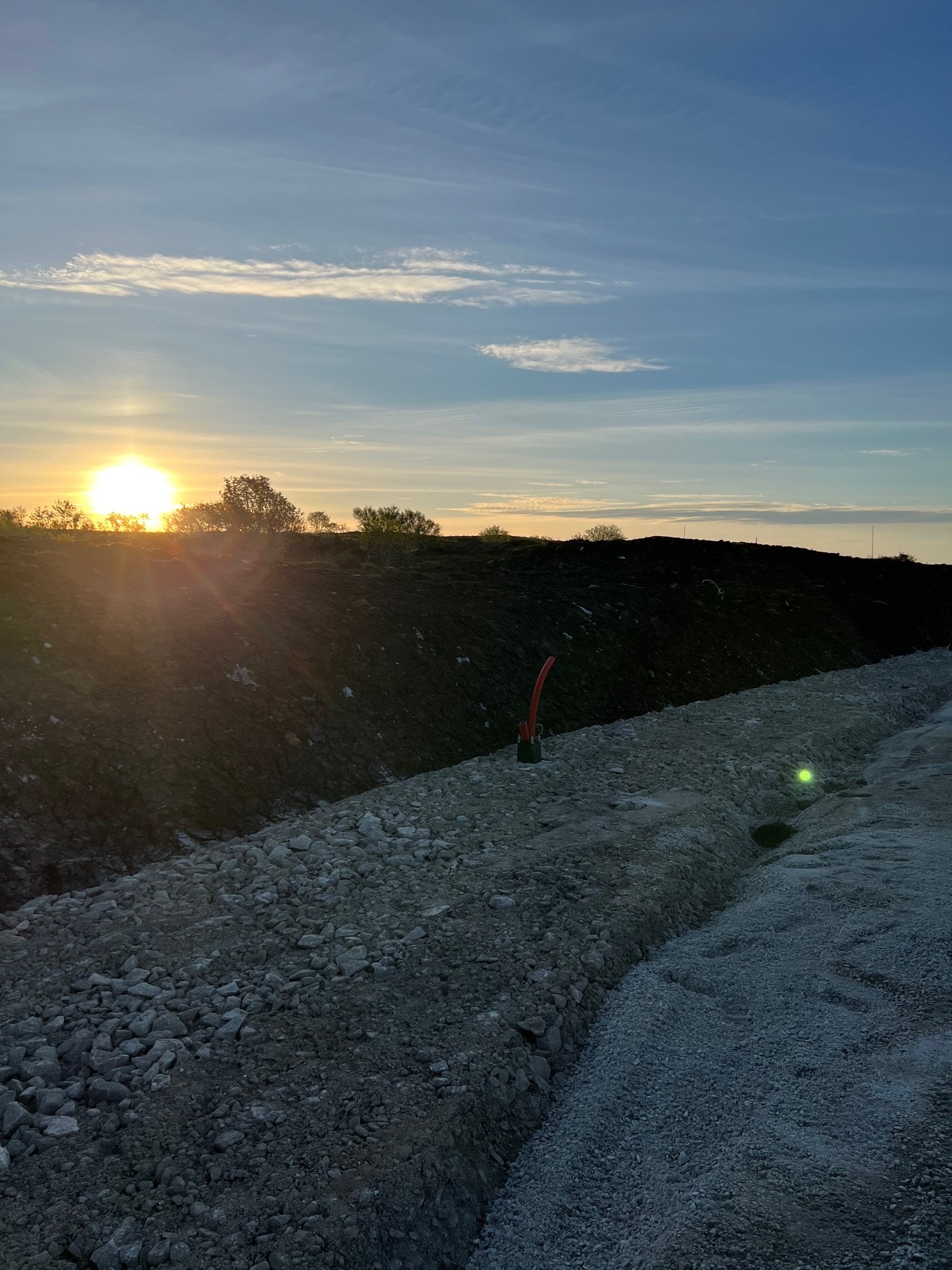 Fager kveldssol Galleribilde