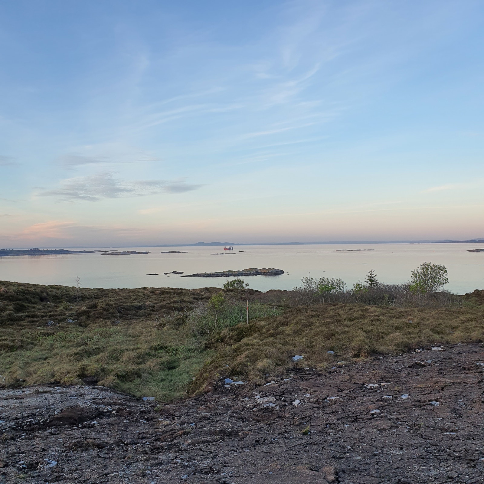 Utsikt fra tomt 22 - ledig Galleribilde