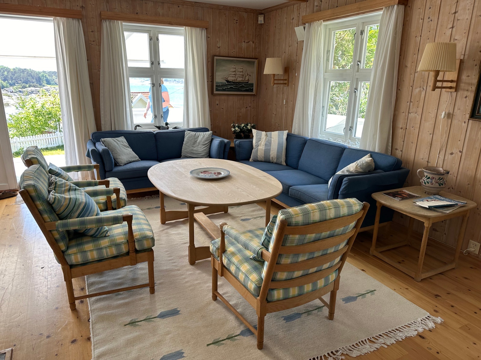 Sofahjørne, stue Galleribilde