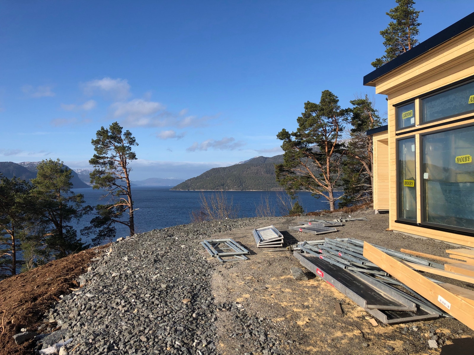 Utsikt fra tomt nr. 16 Galleribilde