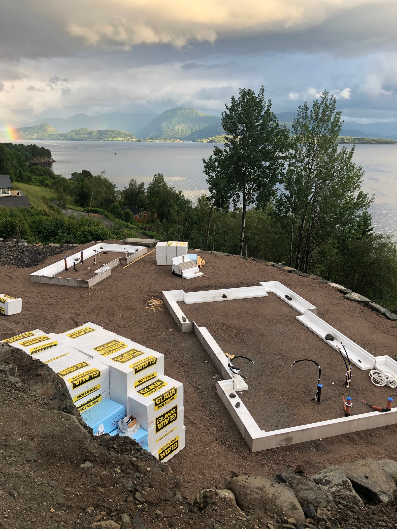 Oppstart på tomt nr. 7 Galleribilde