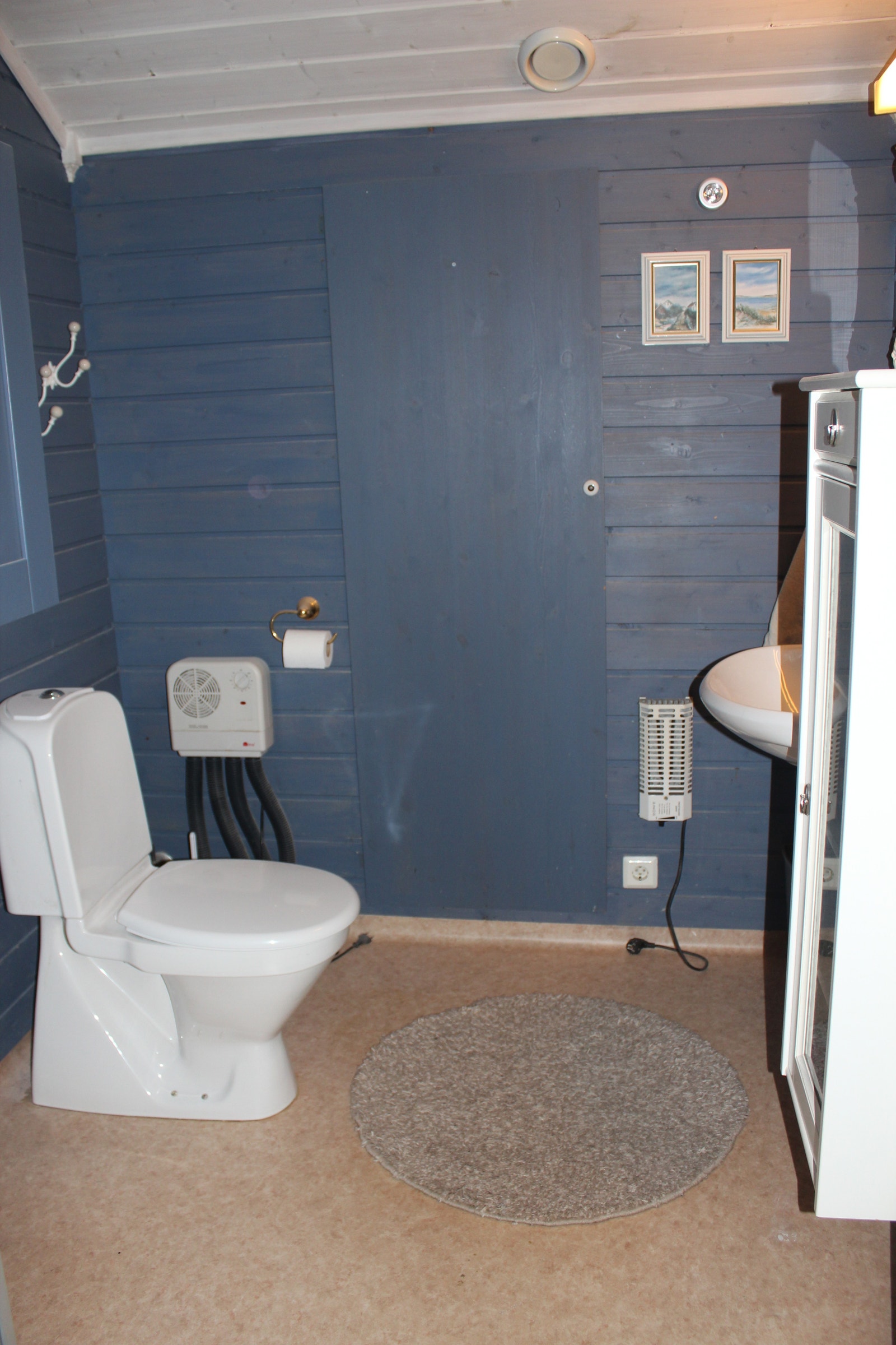 Bad på loft. Galleribilde