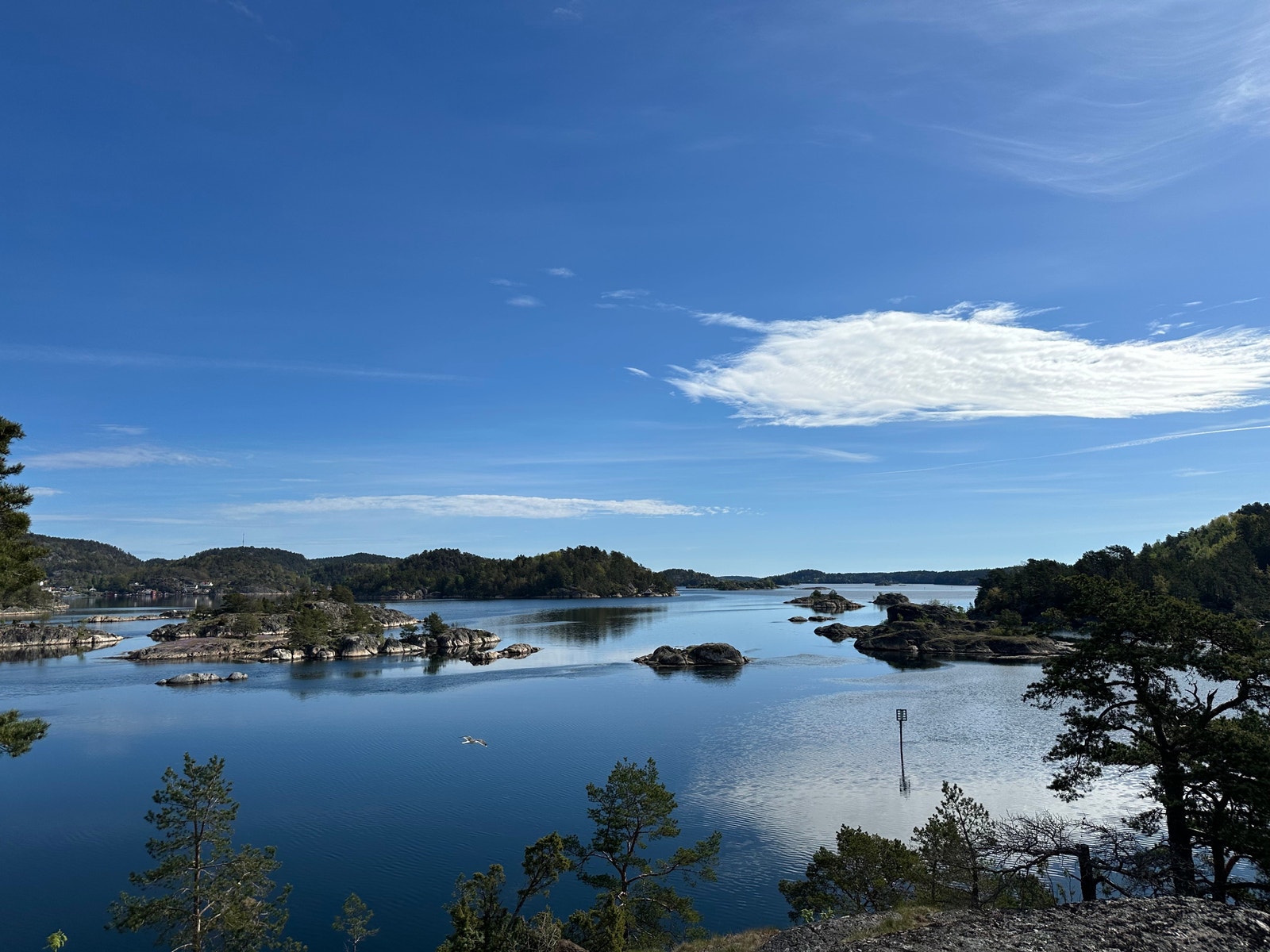 Utsyn fra utsiktspunkt Galleribilde