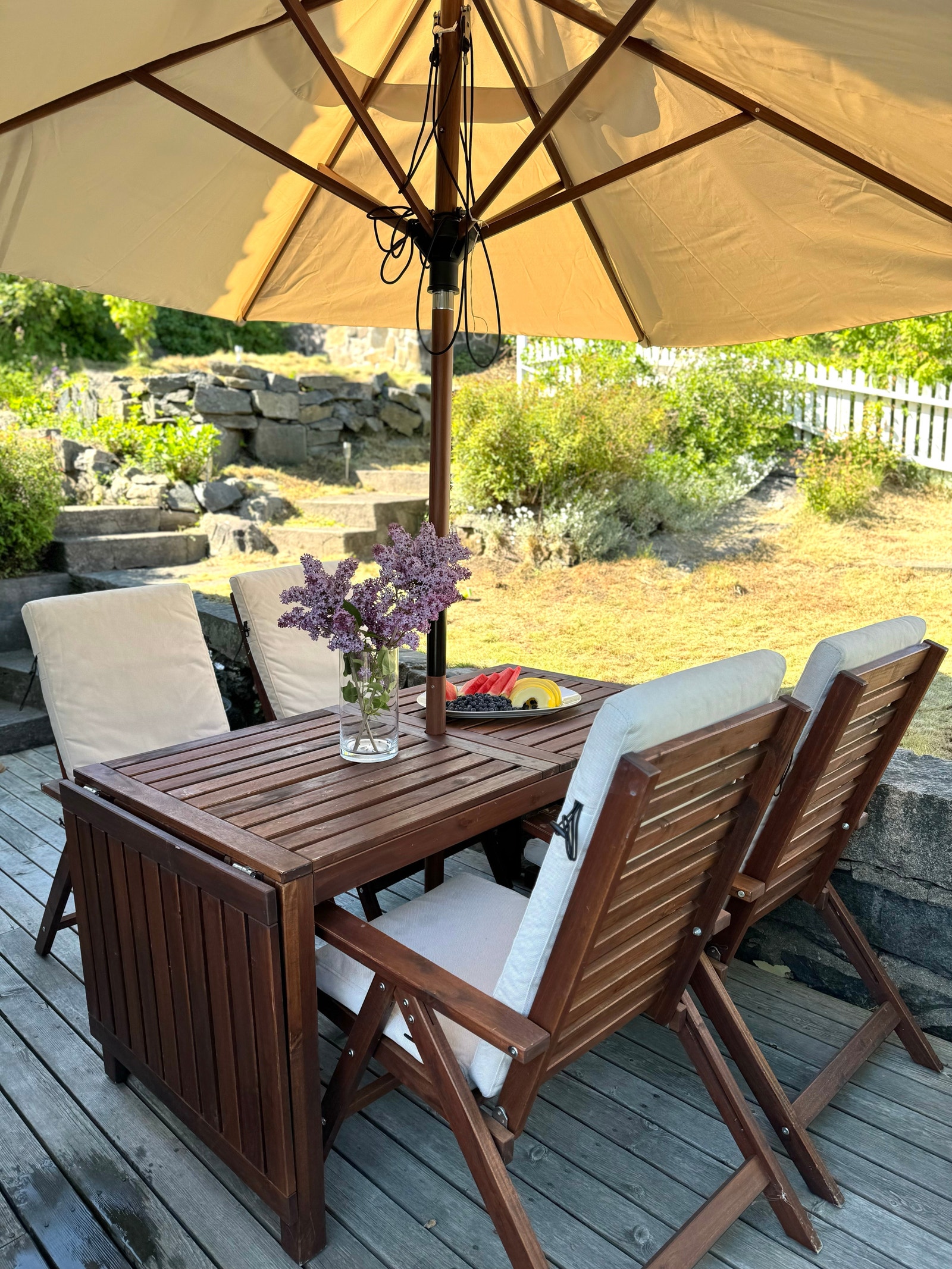 Uteplass Galleribilde