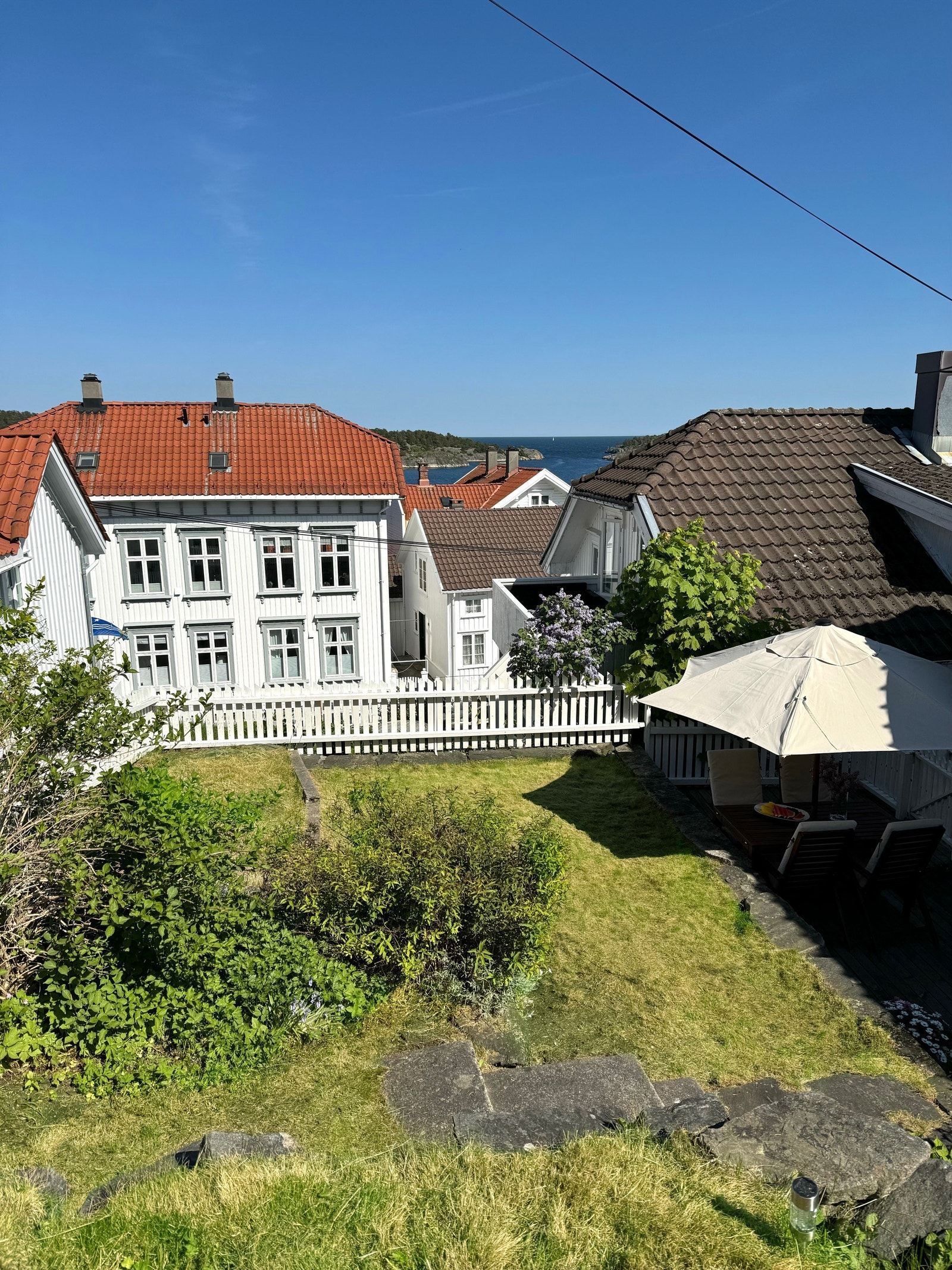 Oversikt hage Galleribilde