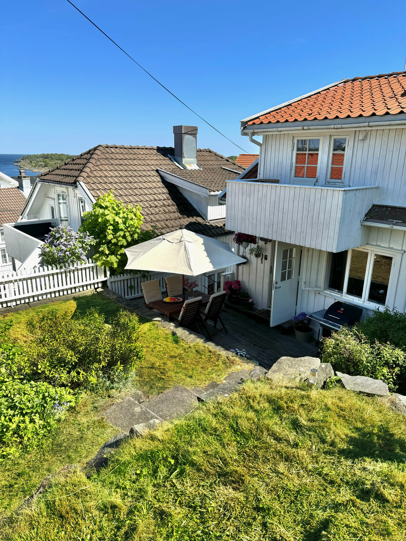 Oversikt hage Galleribilde