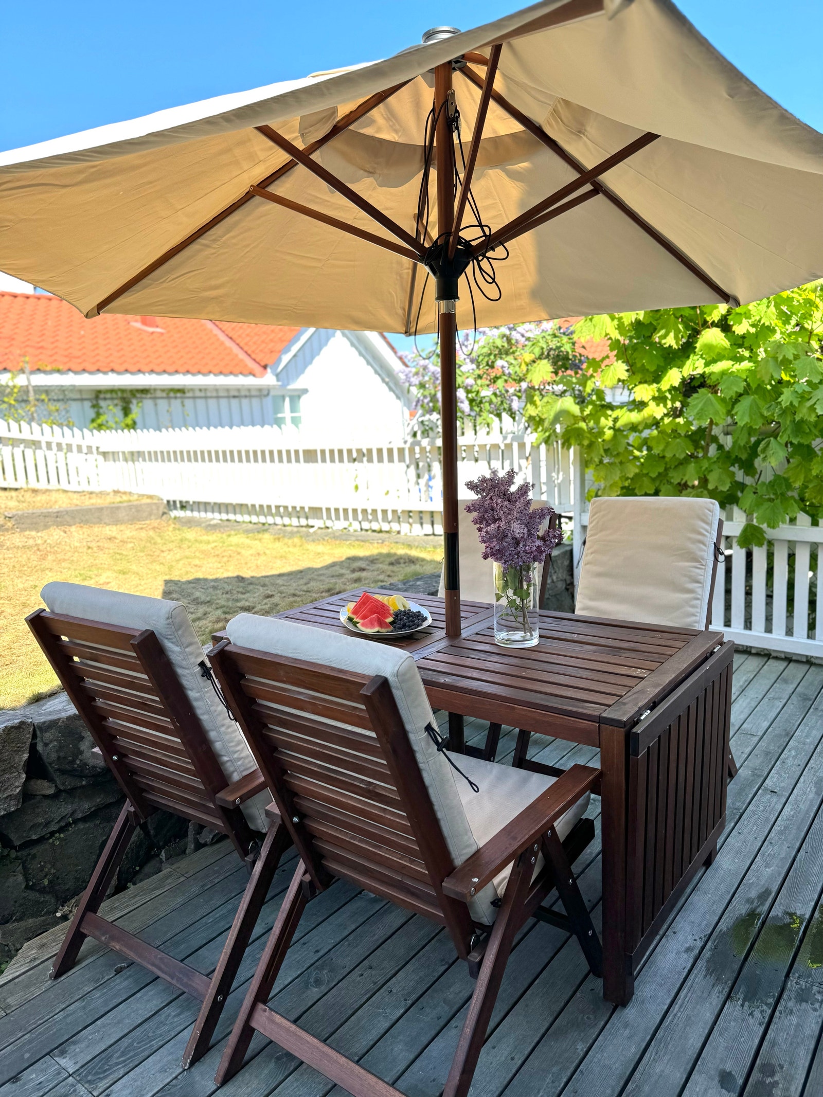 Uteplass Galleribilde