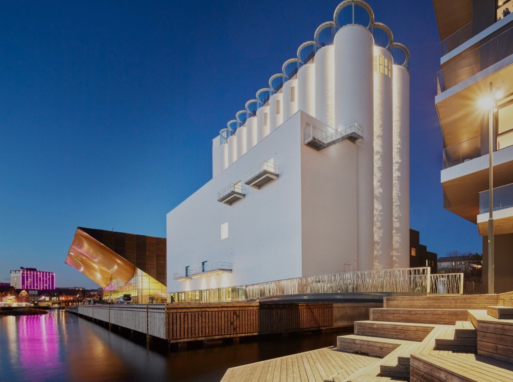 Nærområde - www.kunstsilo.no og kilden Galleribilde