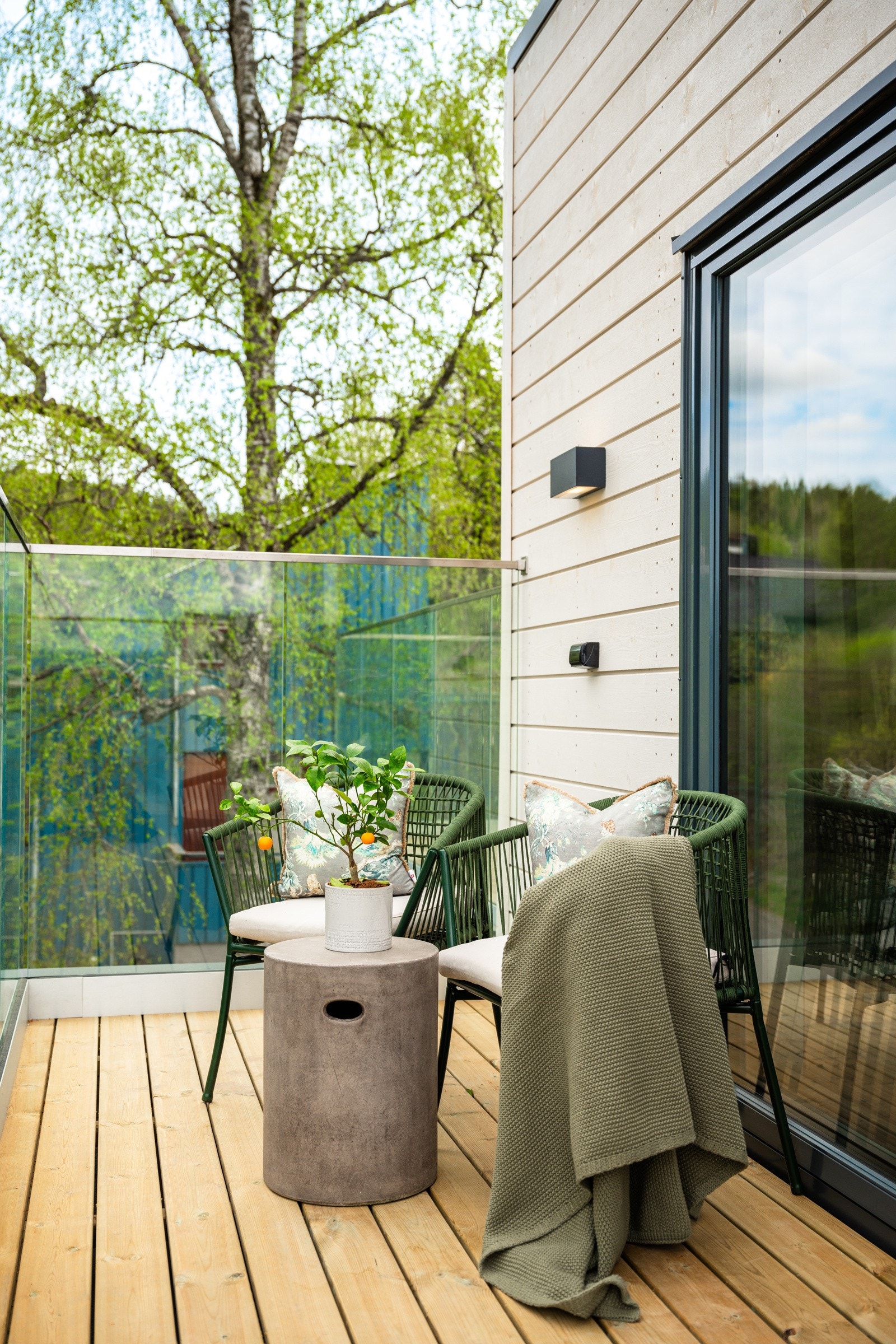 Terrasser med utsikt Galleribilde