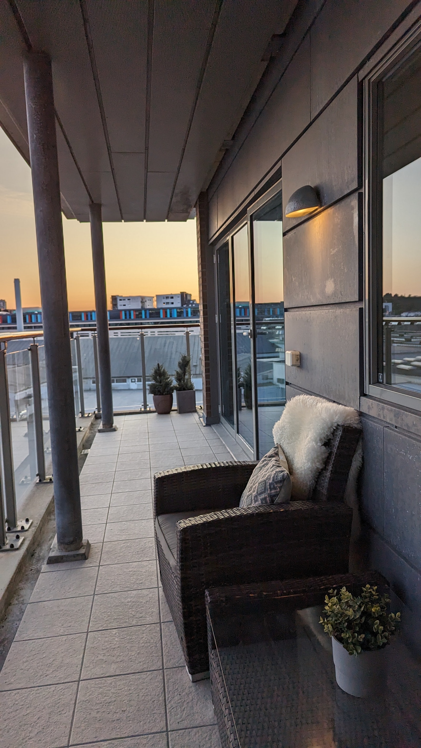 Terasse, sittegruppe Galleribilde