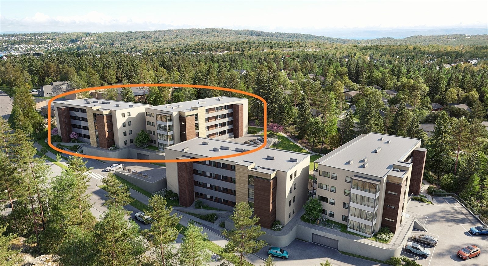 Finn din drømmebolig, første byggetrinn er nå klart for innflytting! Galleribilde