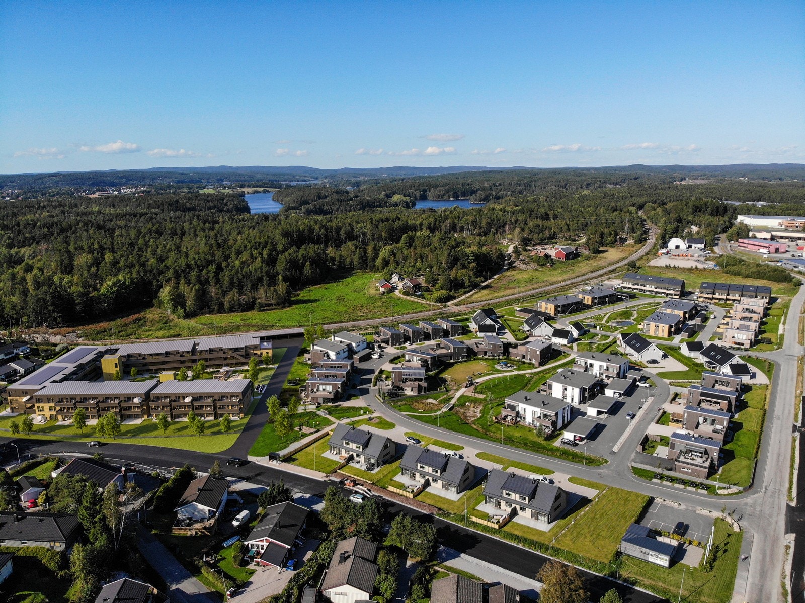 Dette byggetrinnet blir i forlengelsen av de eksisternde feltene på Kroken Galleribilde