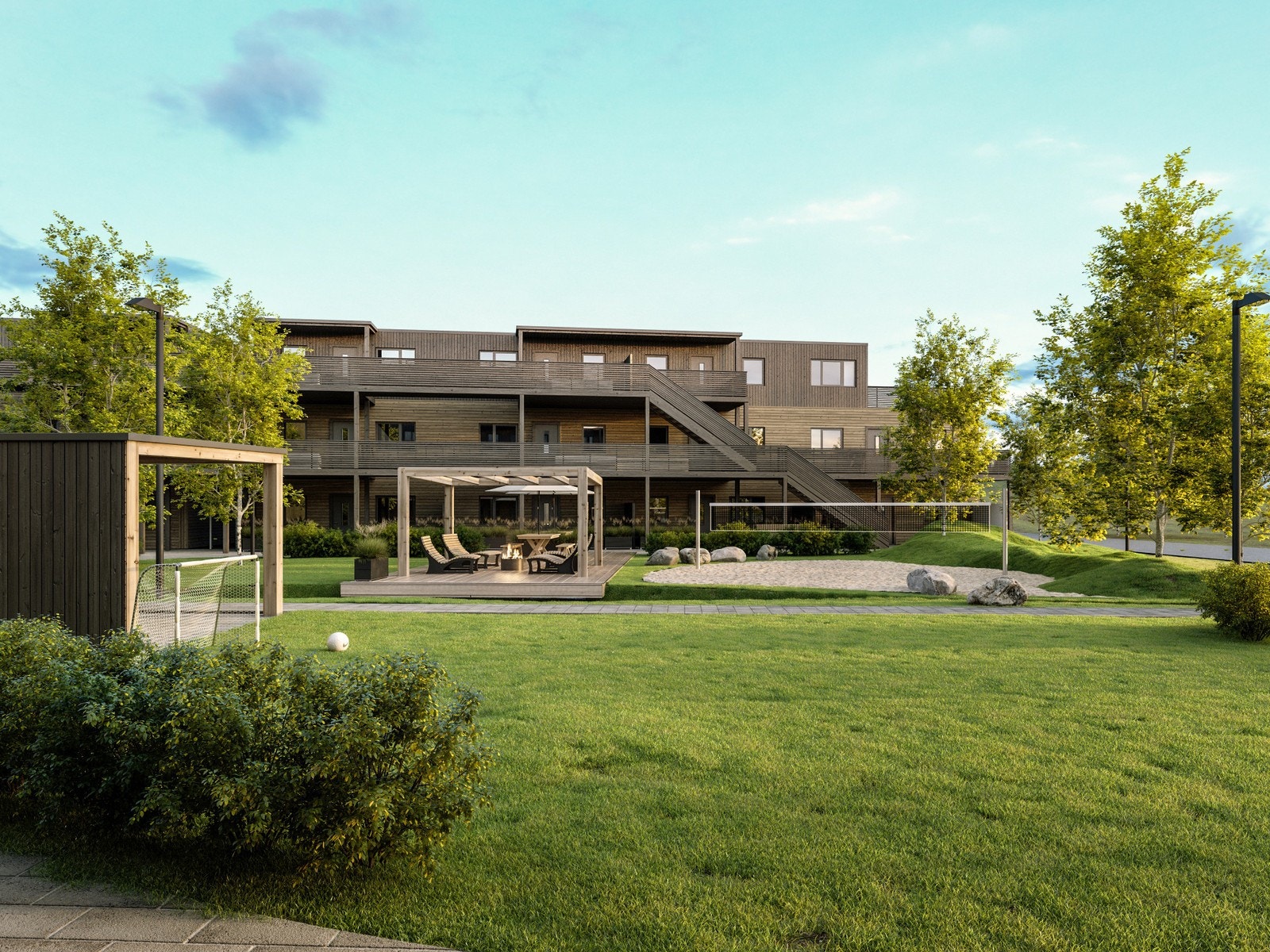 Flotte fellesområder i hjertet av prosjektet Galleribilde