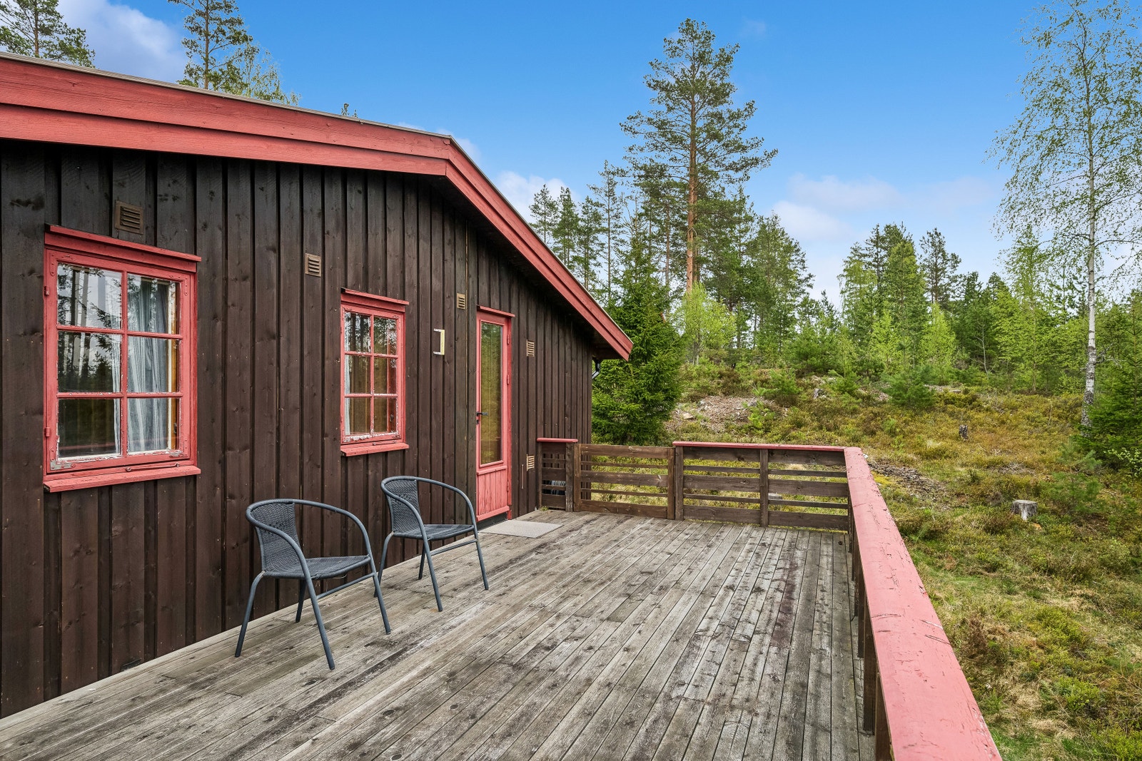 Terrasse utgang kjøkken Galleribilde
