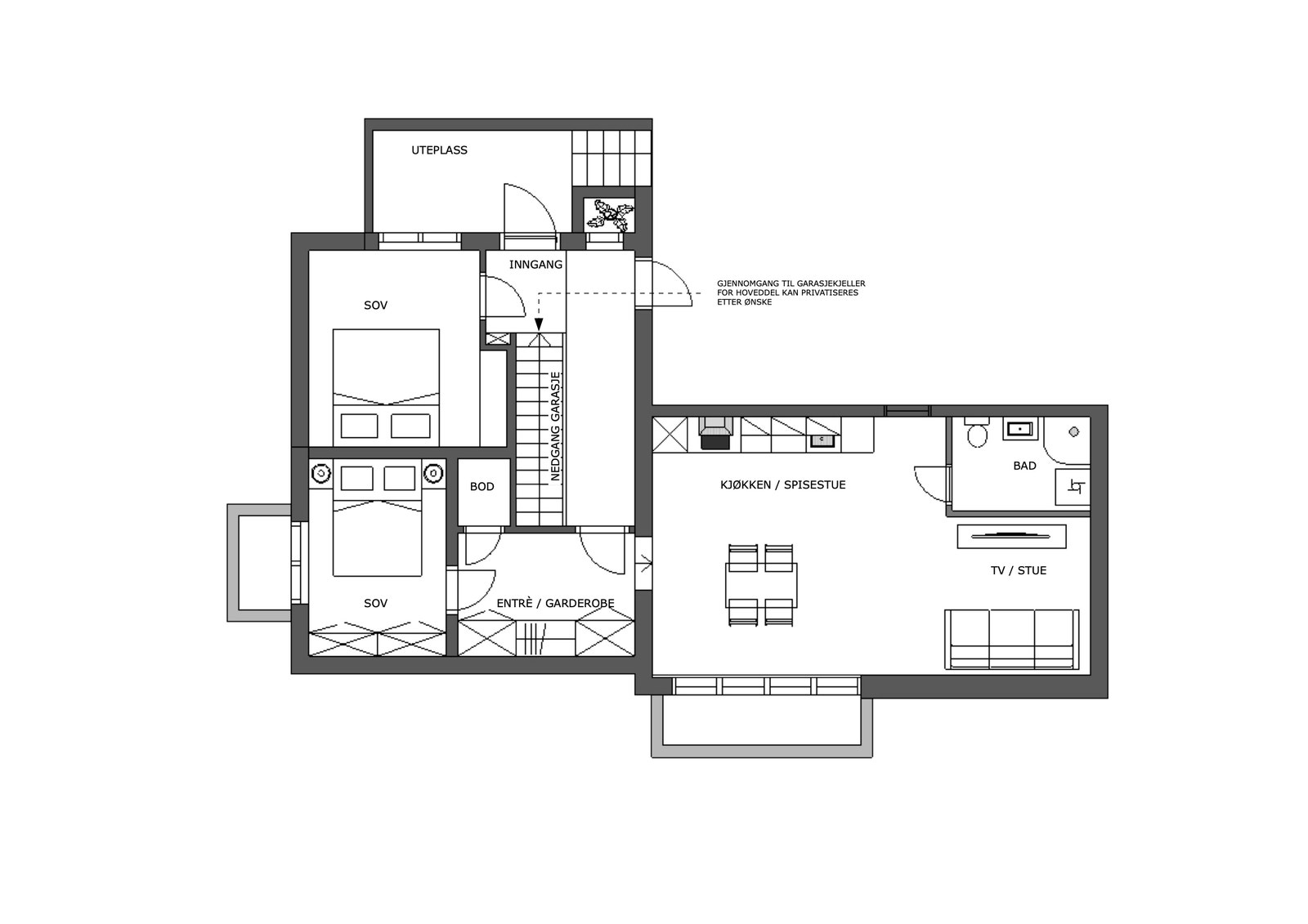 Planløsning Galleribilde