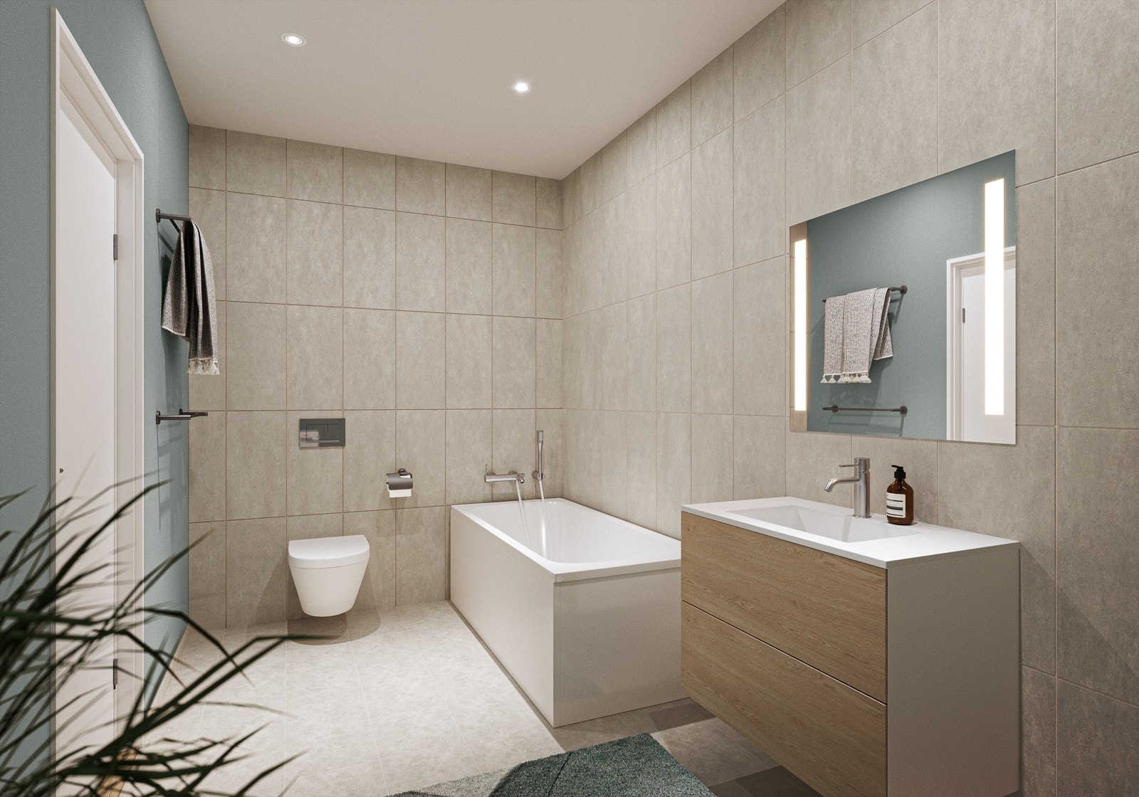 - Hvitt er brukt som kontrast for å skape den friske atmosfæren bare hvitt kan gi - Galleribilde