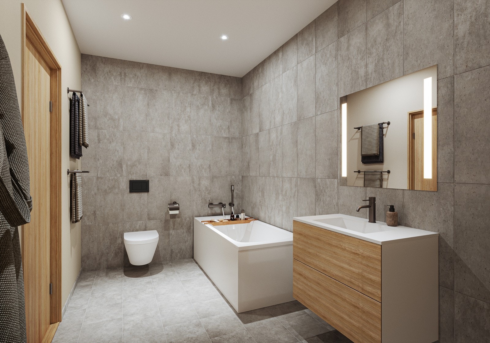 - Velger du Elvesten får du en myk, nordisk palett med elegant dybde - Galleribilde