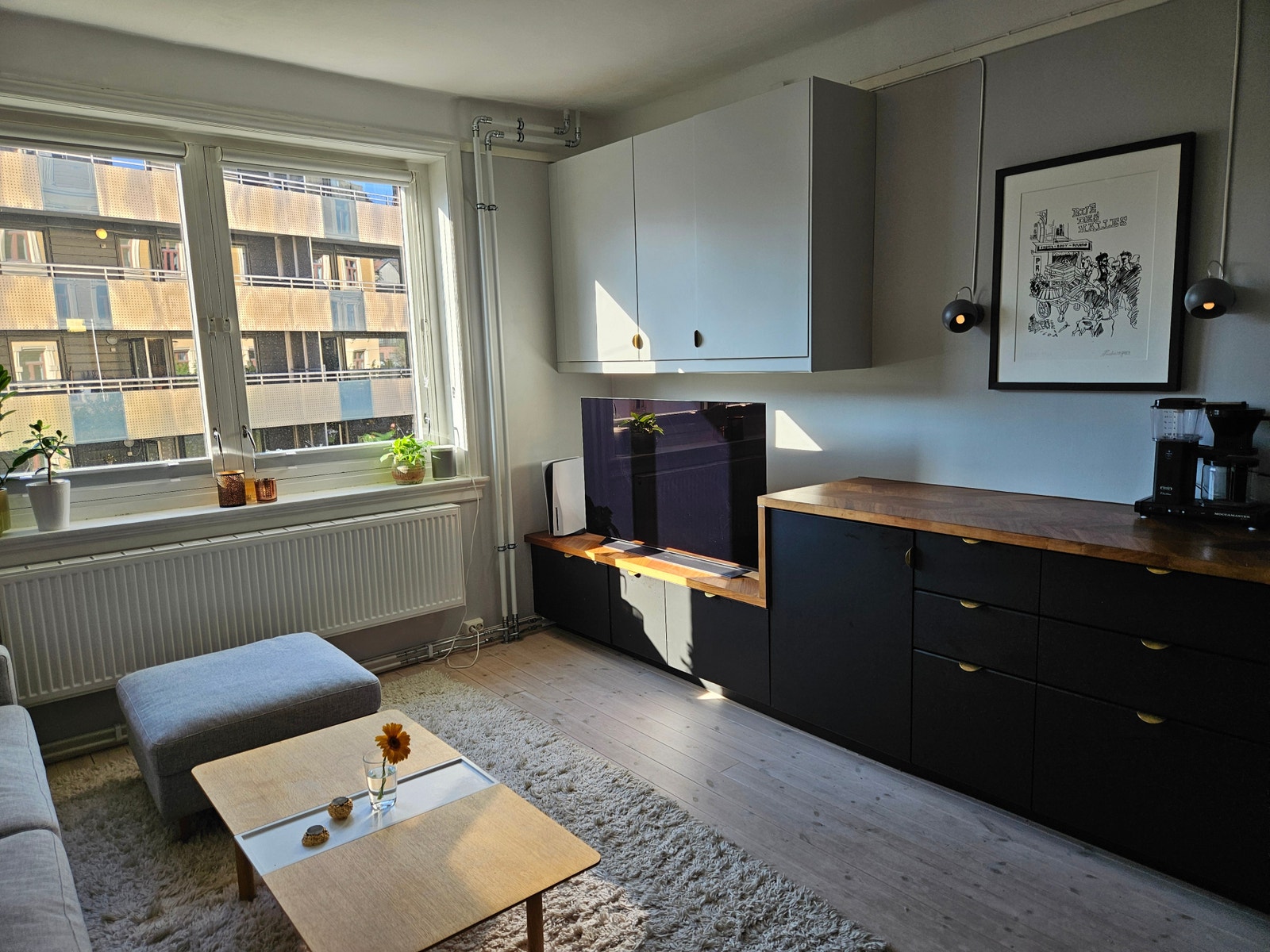 Stue og TV-krok Galleribilde