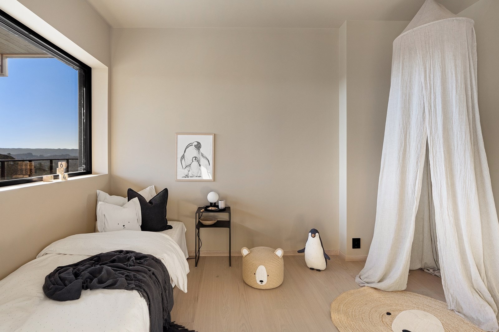 Alle rommene har lekre farger som er nøye avstemt mot hverandre. Galleribilde