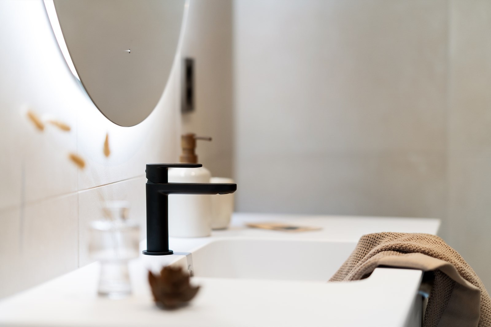 En fin detalj fra det lekre badet. Galleribilde