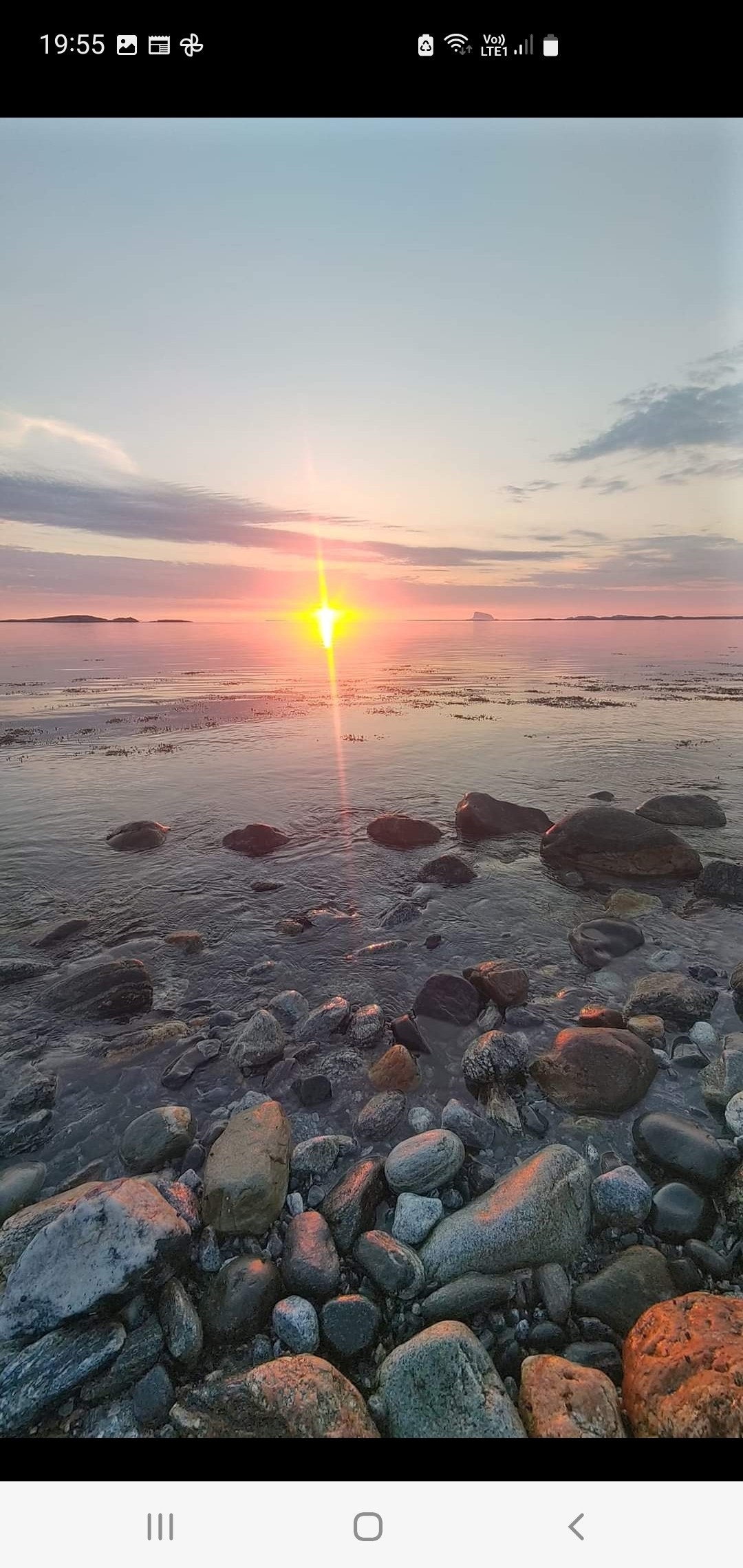 Kvelds stemning Galleribilde