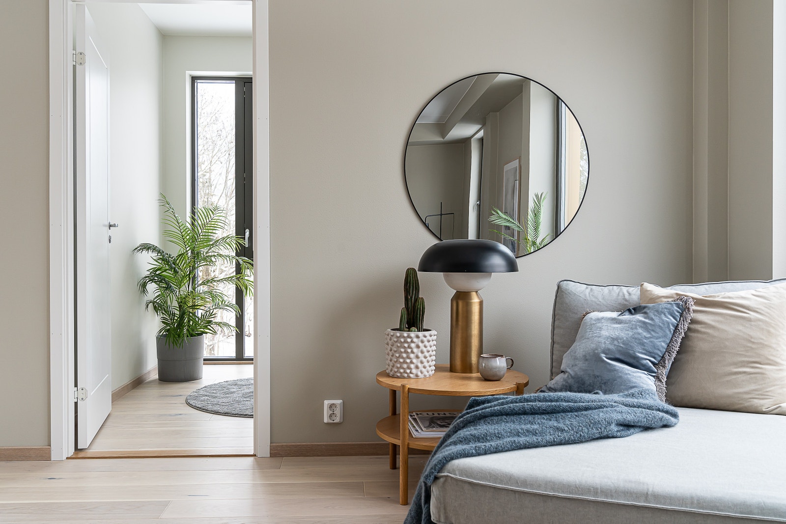 Vannbåren gulvvarme og balansert ventilasjon sørger for et behagelig inneklima Galleribilde