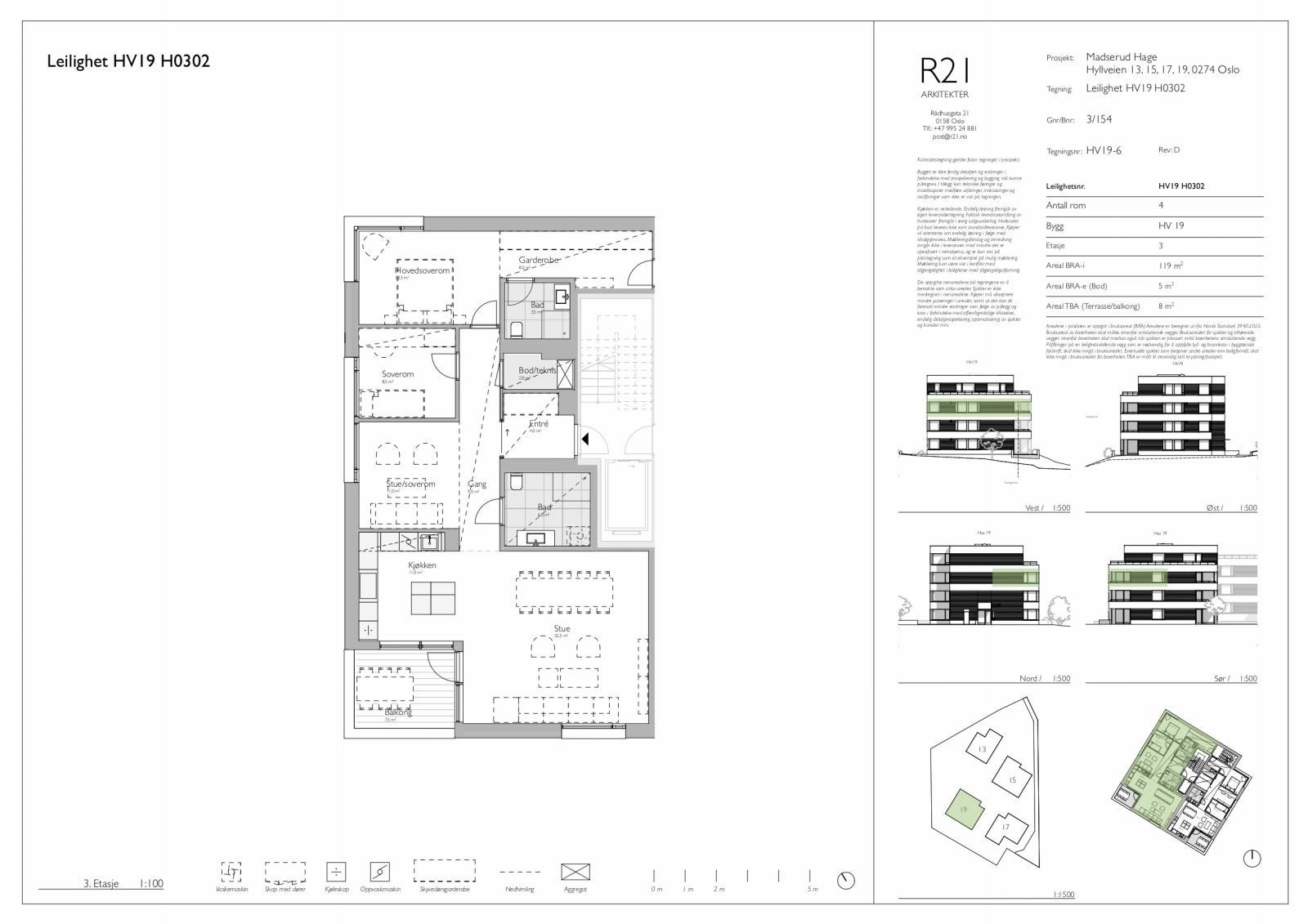 Plantegning leil.C5 Galleribilde