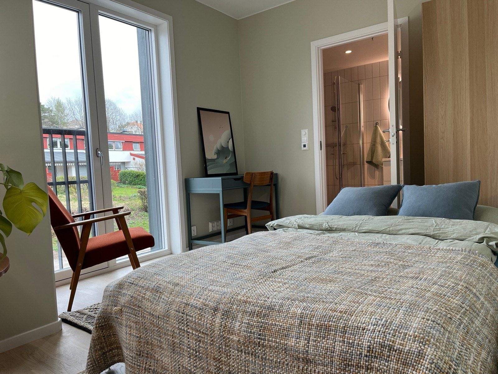 sovesofa som kan slås ned til dobbelt Galleribilde