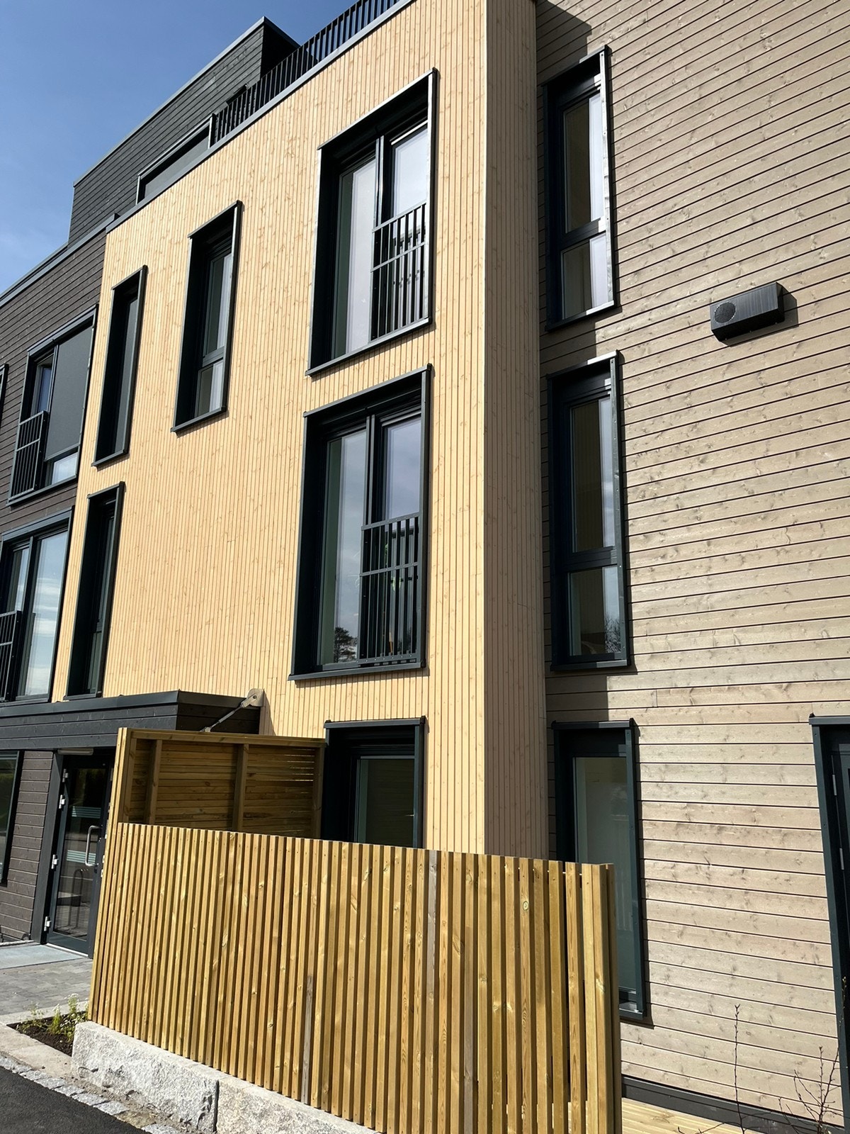 Fasade nytt bygg Galleribilde