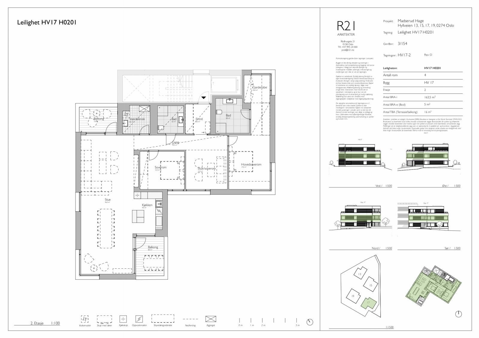 Plantegning leil. D2 Galleribilde