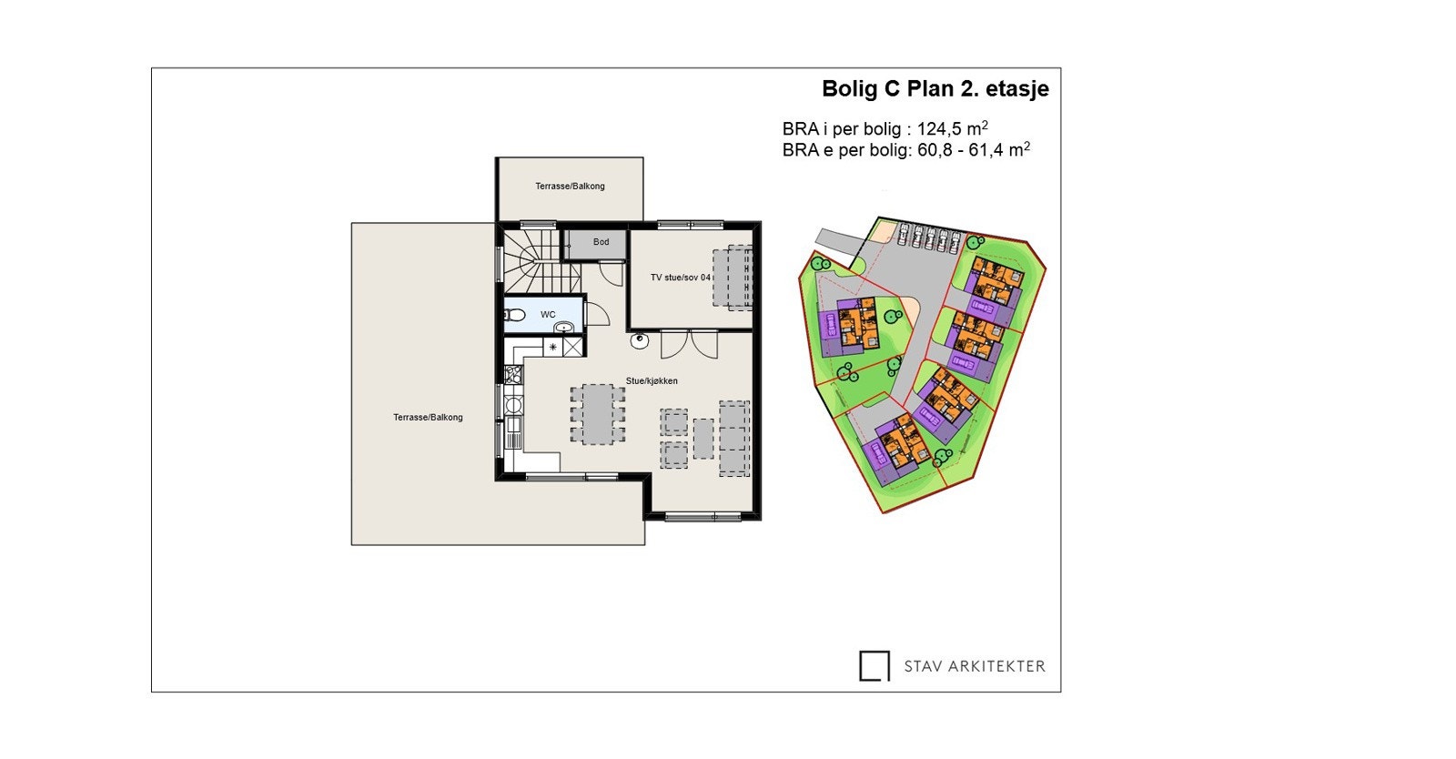 Plan 2. etasje (C) Galleribilde