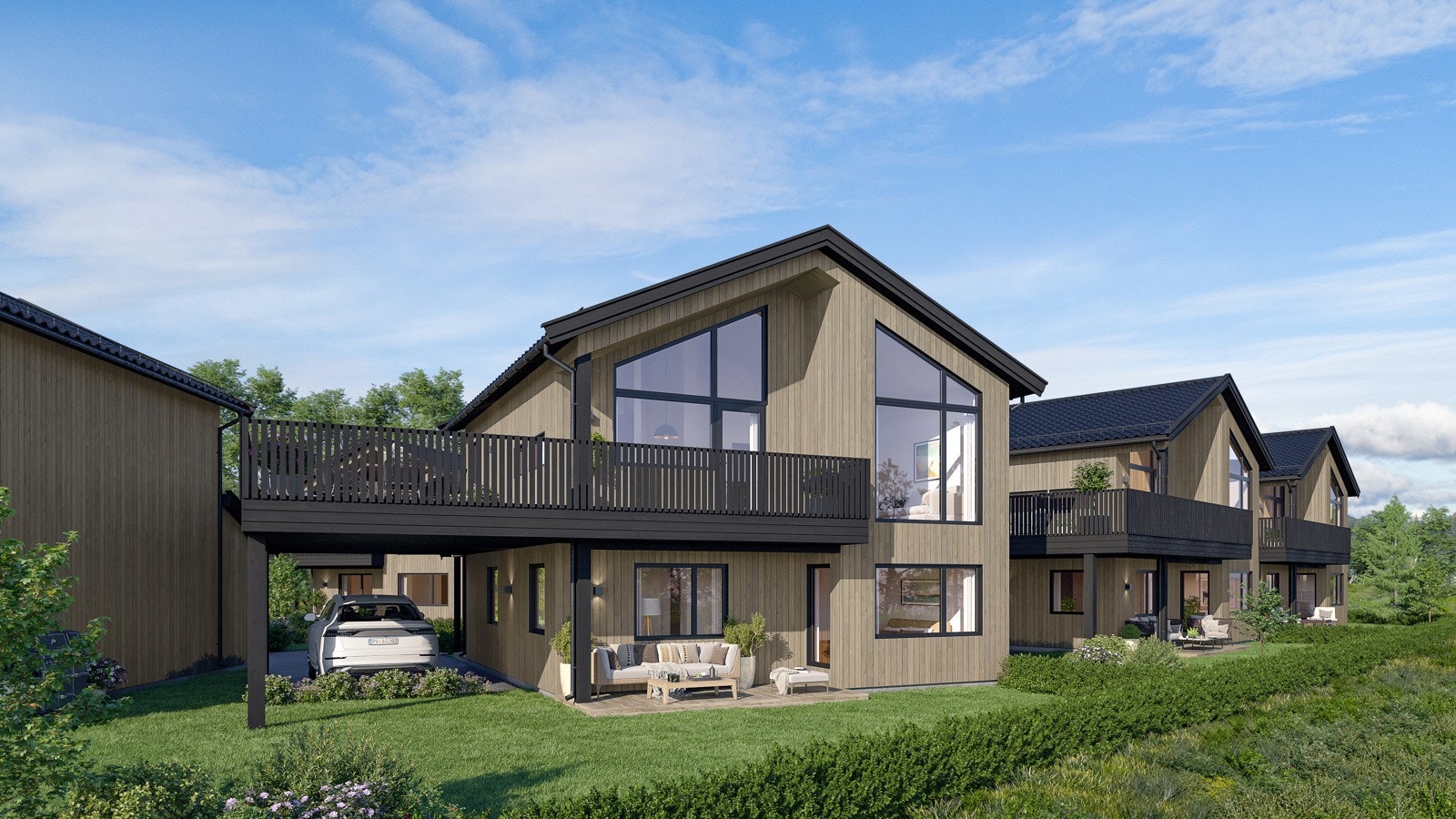 Moderne familieboliger på Trevanntoppen Galleribilde