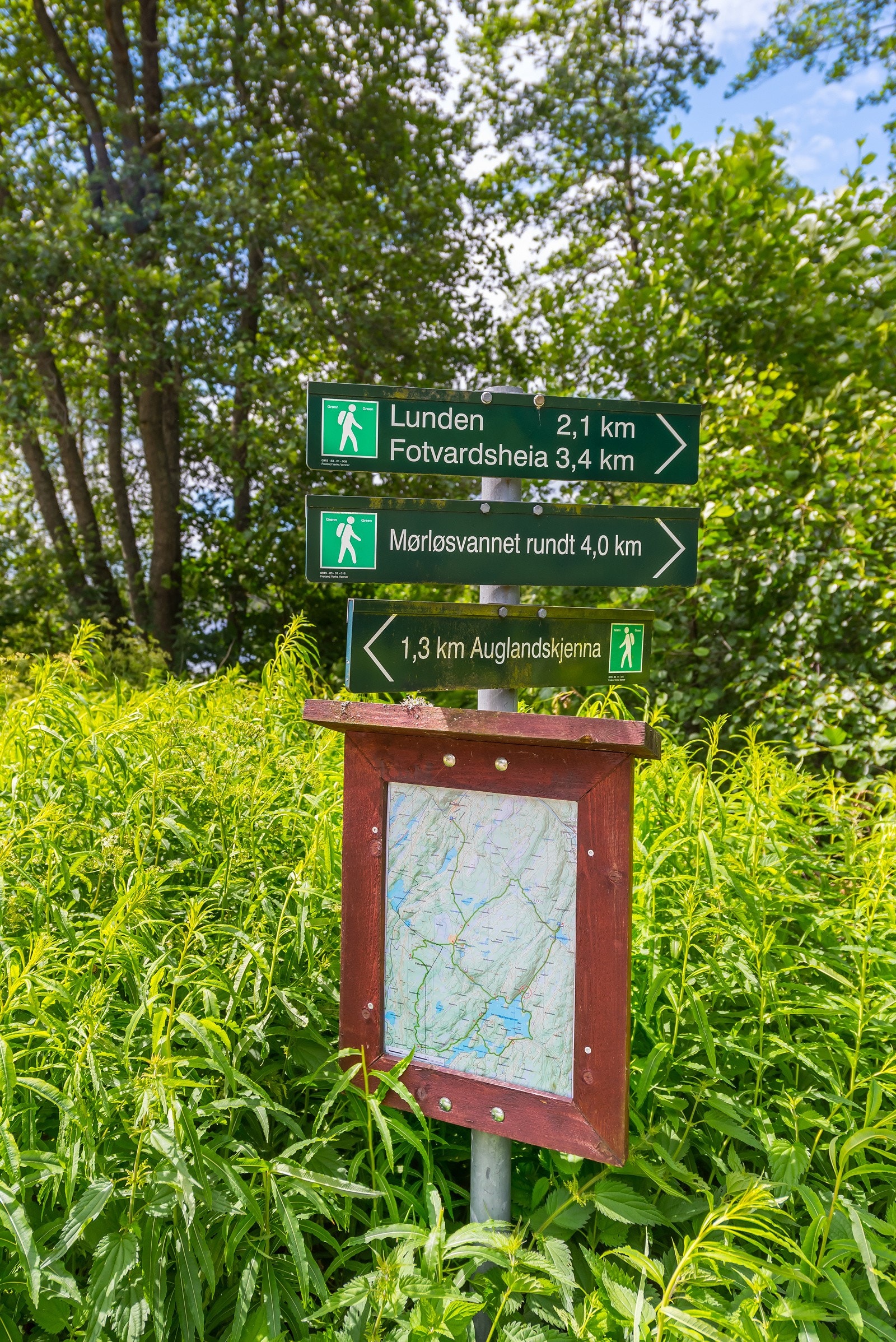 Gode turmuligheter finner man rett i nærheten av boligfeltet Galleribilde