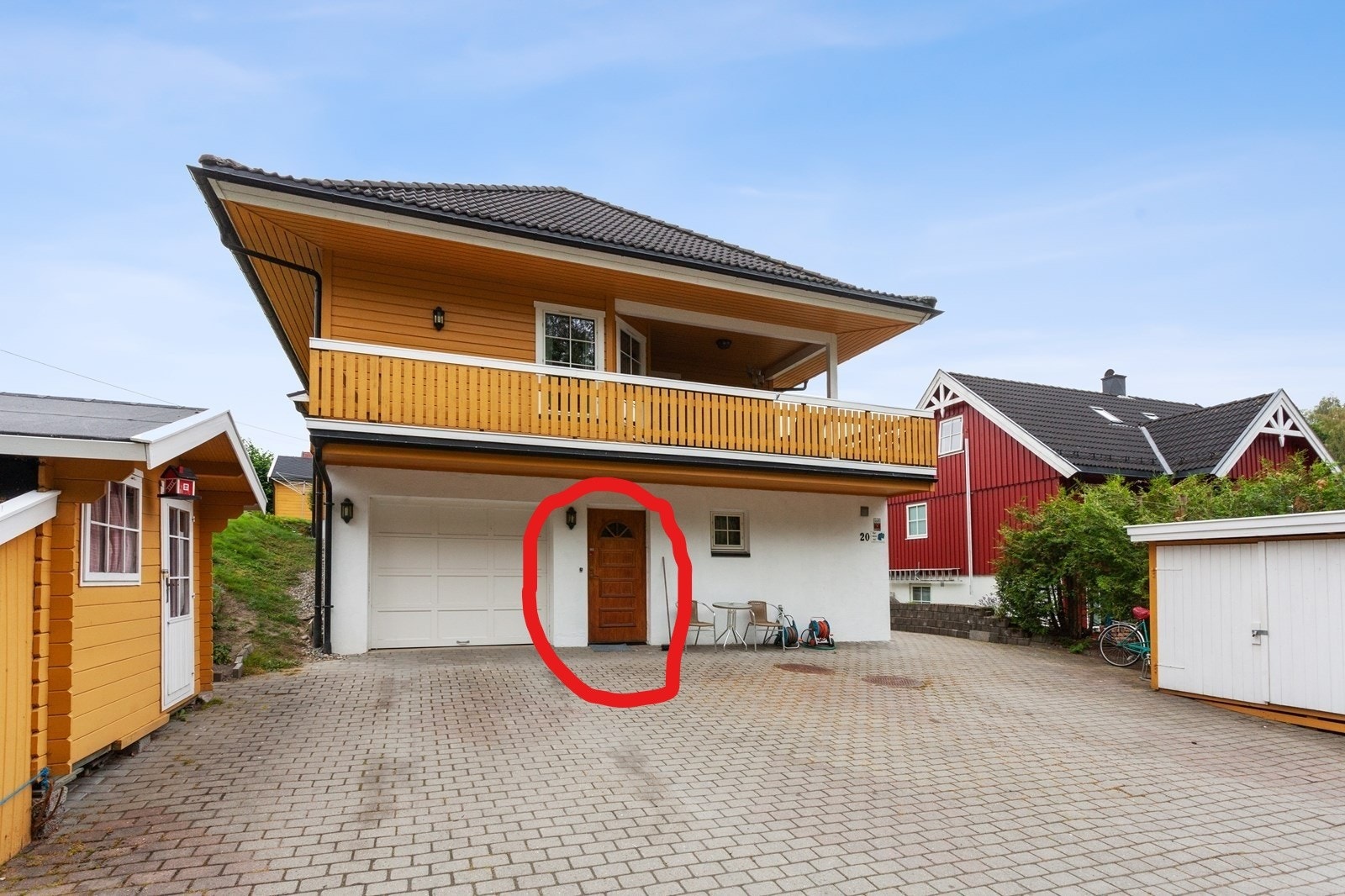 Inngang hybel Galleribilde