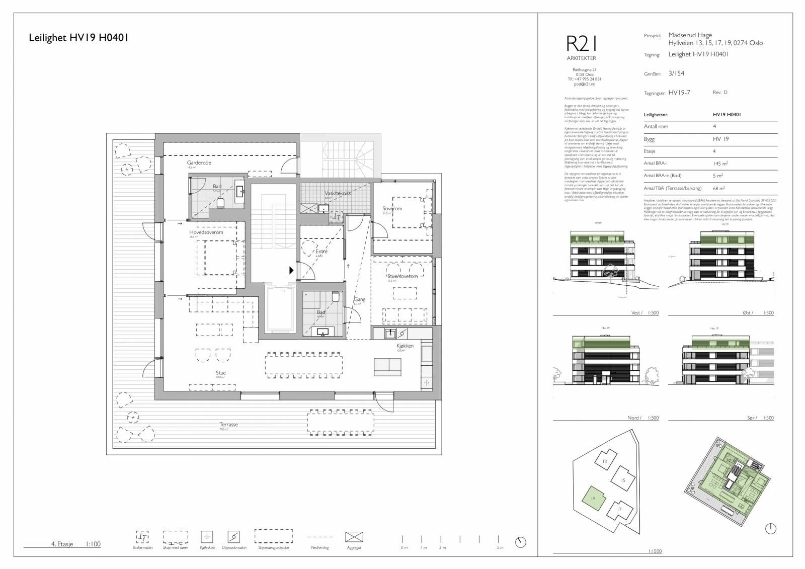 Plantegning leil. C7 Galleribilde