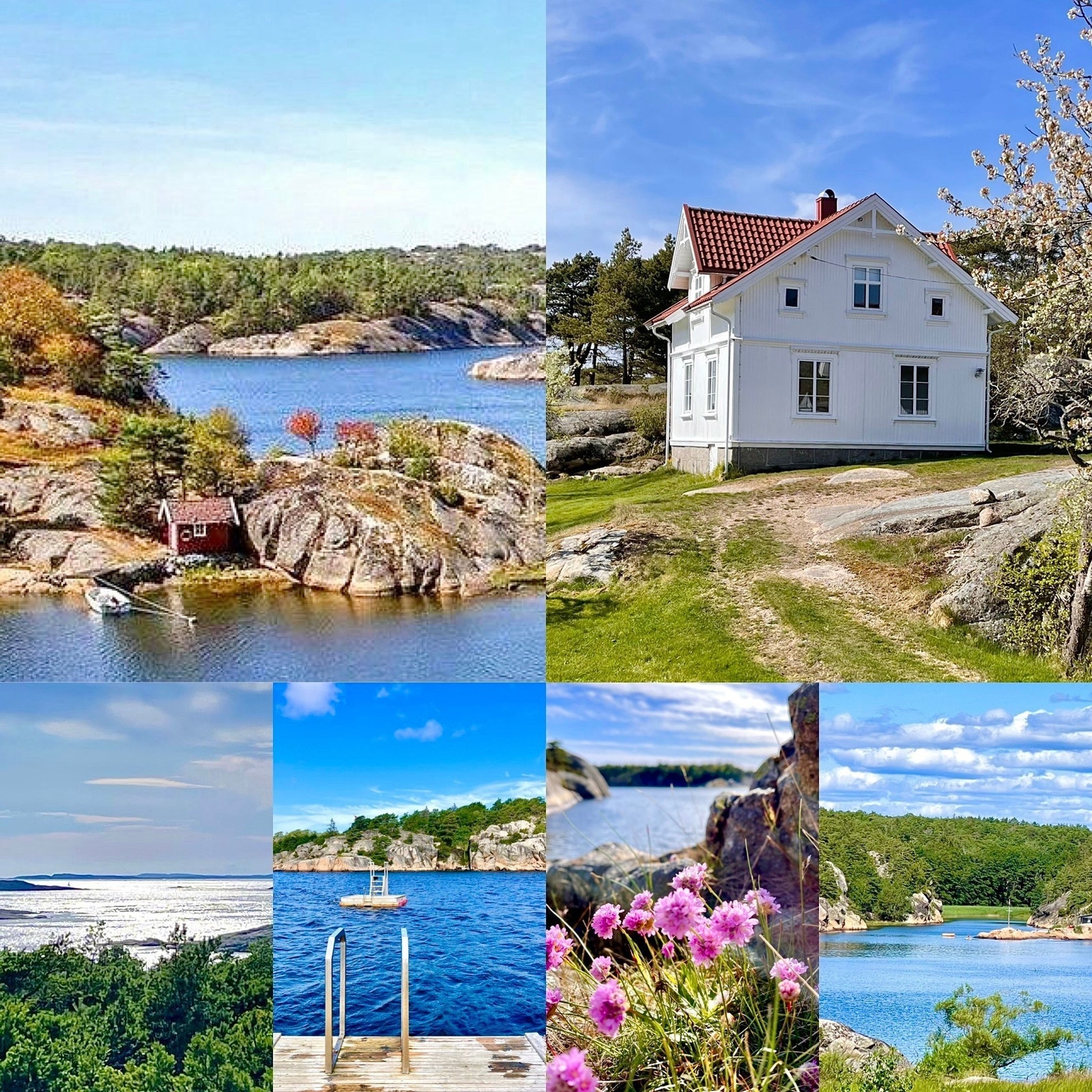 Fritidsdrøm på Hvaler med lang strandlinje, sjøbod og båtplasser. Galleribilde