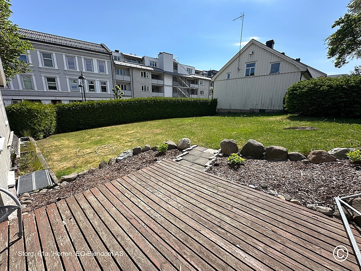 Deilig hage for avslapping. Galleribilde