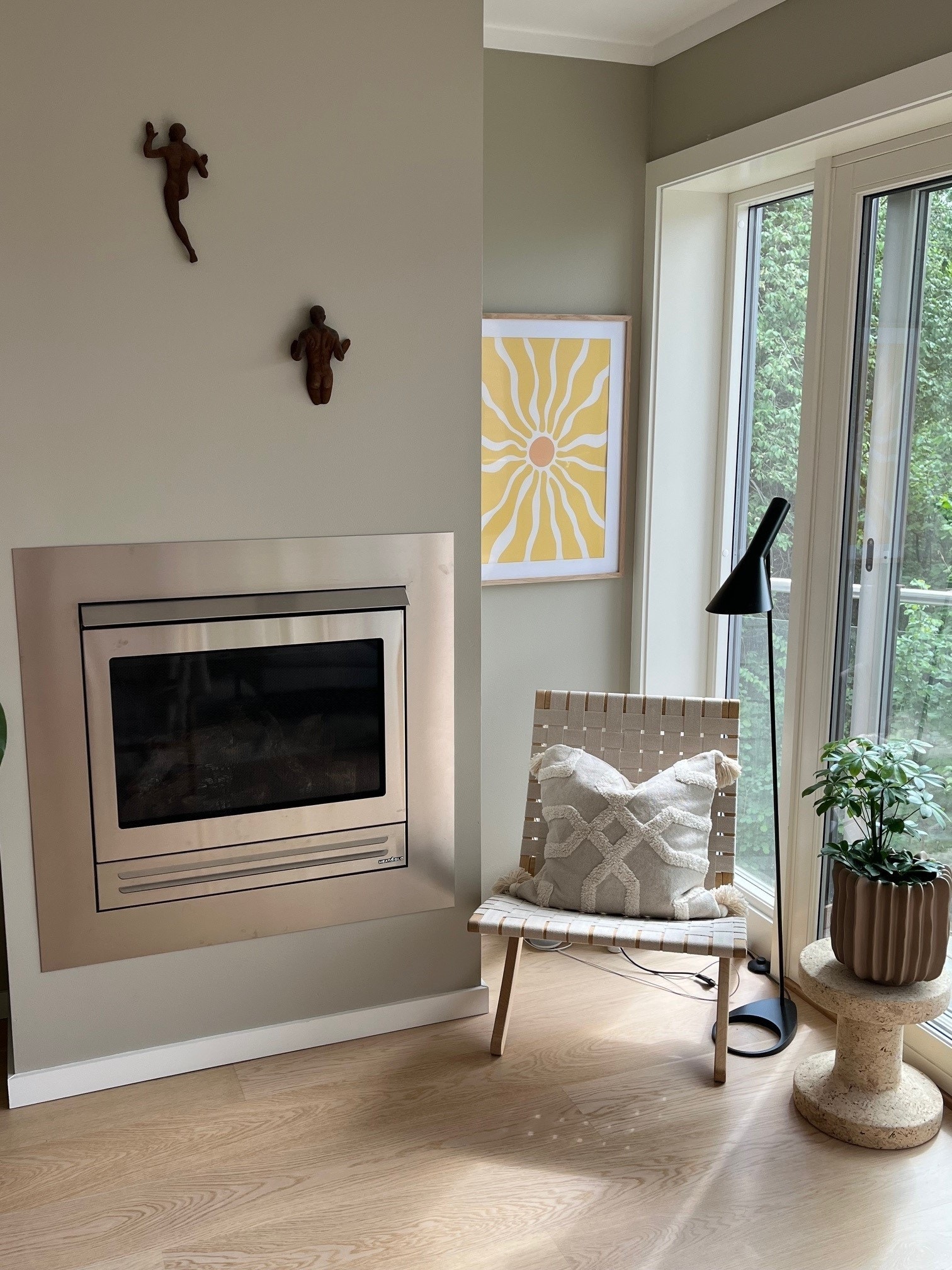 Gasspeis i koselig krok Galleribilde