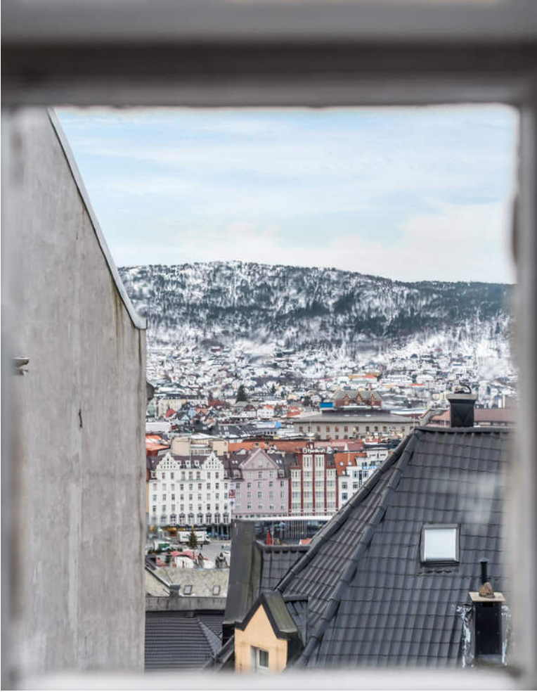 Utsikt fra stue og soverom i 2 etasje Galleribilde