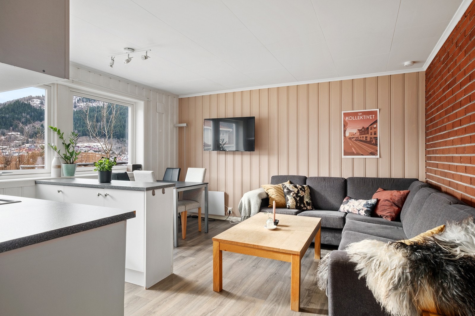 Felles møblert stove Galleribilde