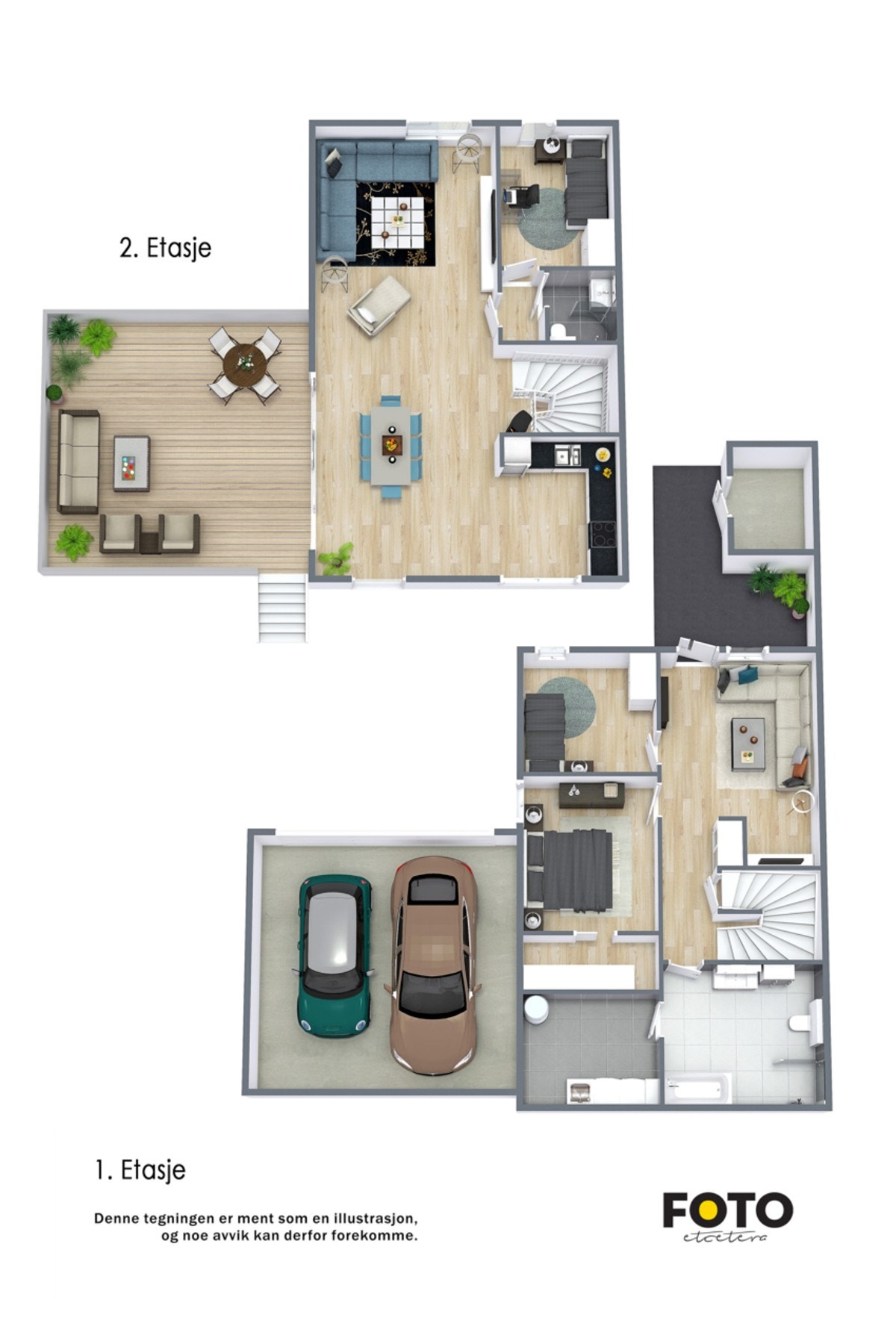 Plantegning for enebolig 9-13 Galleribilde