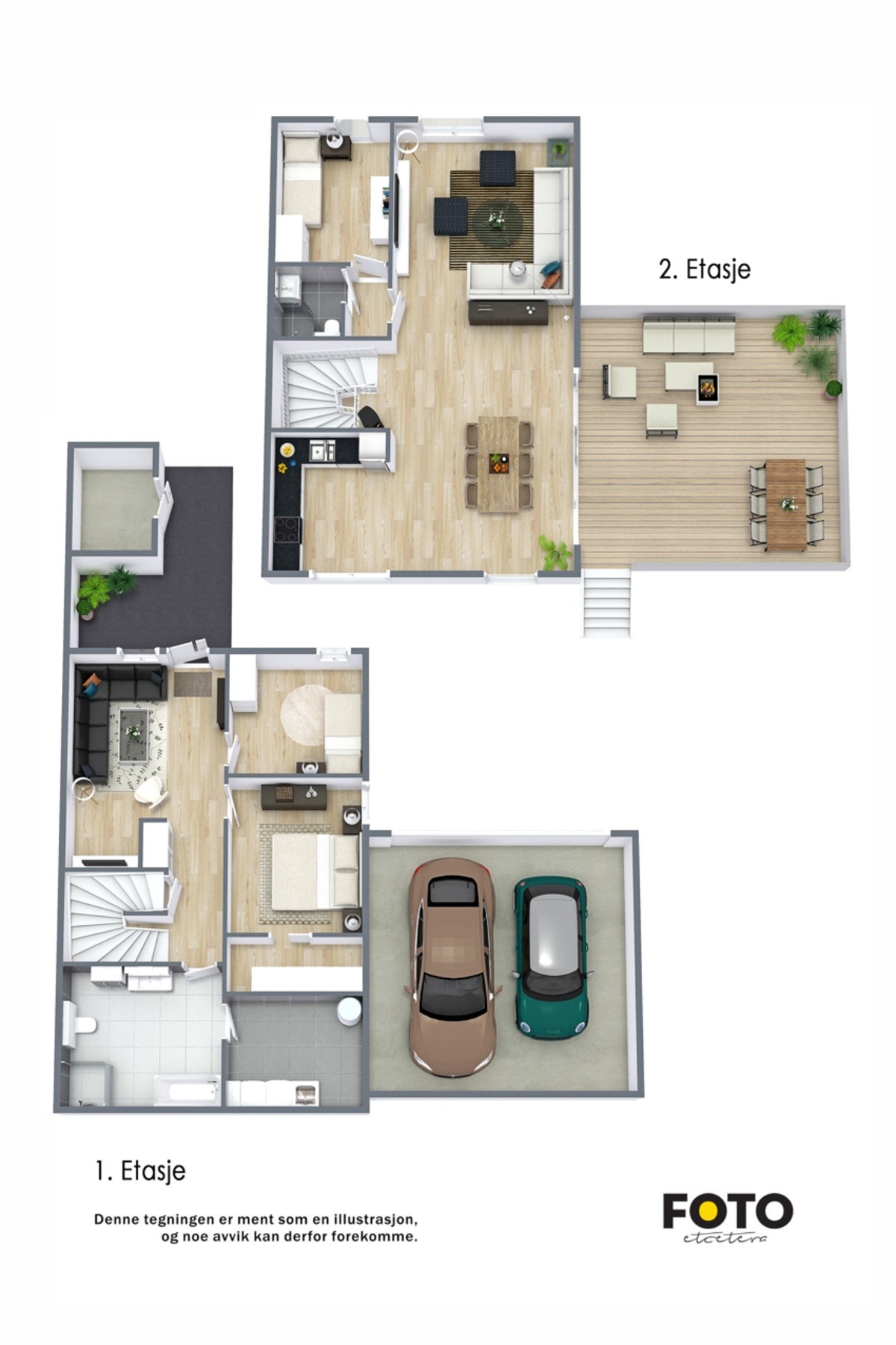 Plantegning for enebolig 5-17 Galleribilde
