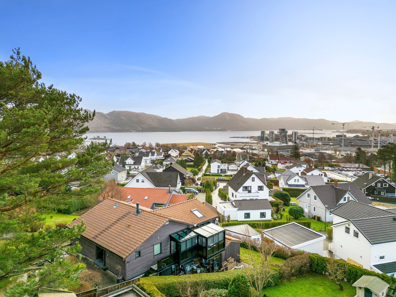Boligene får en fantastisk utsikt. Galleribilde