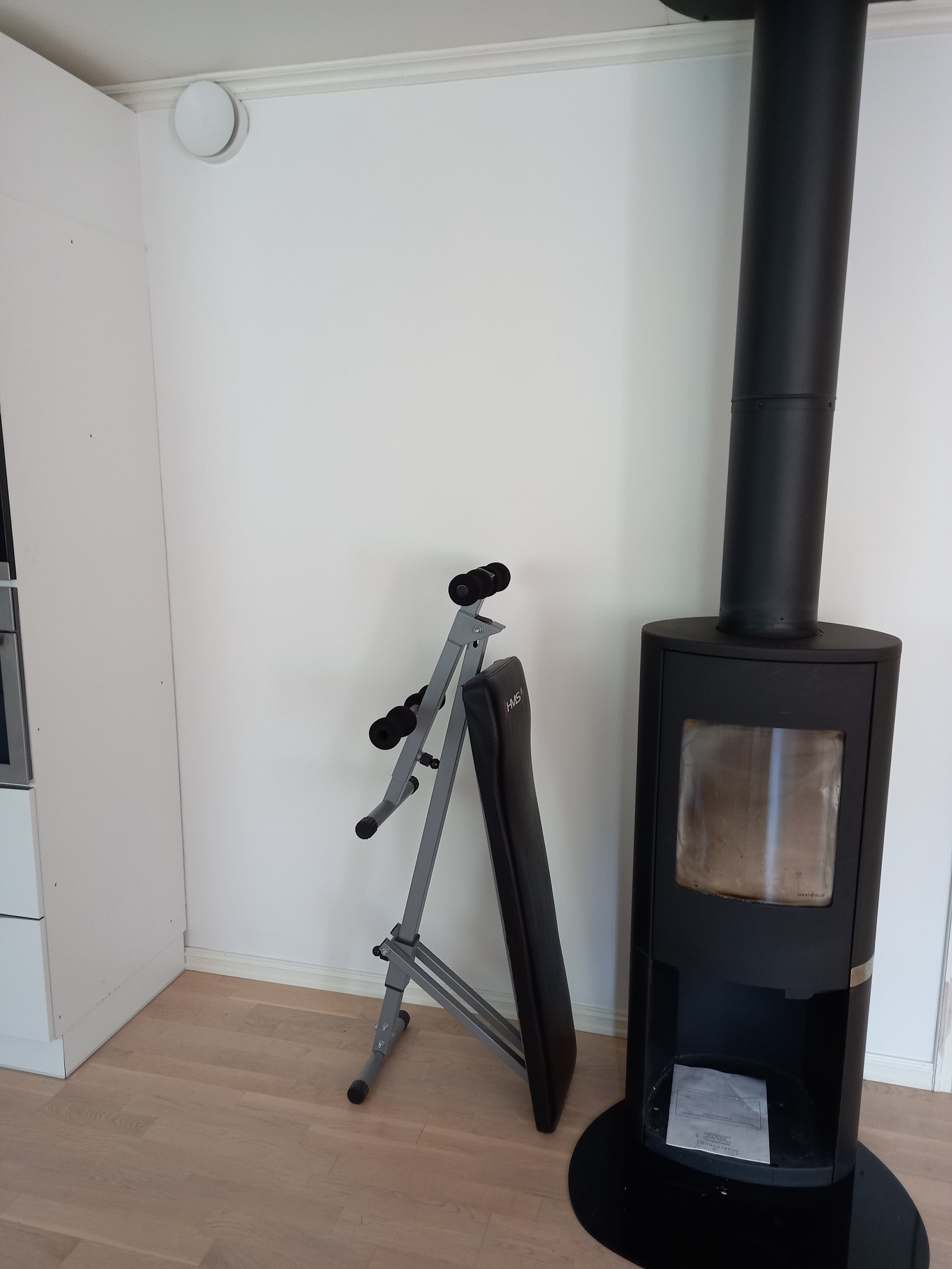 Moderne ildsted Galleribilde