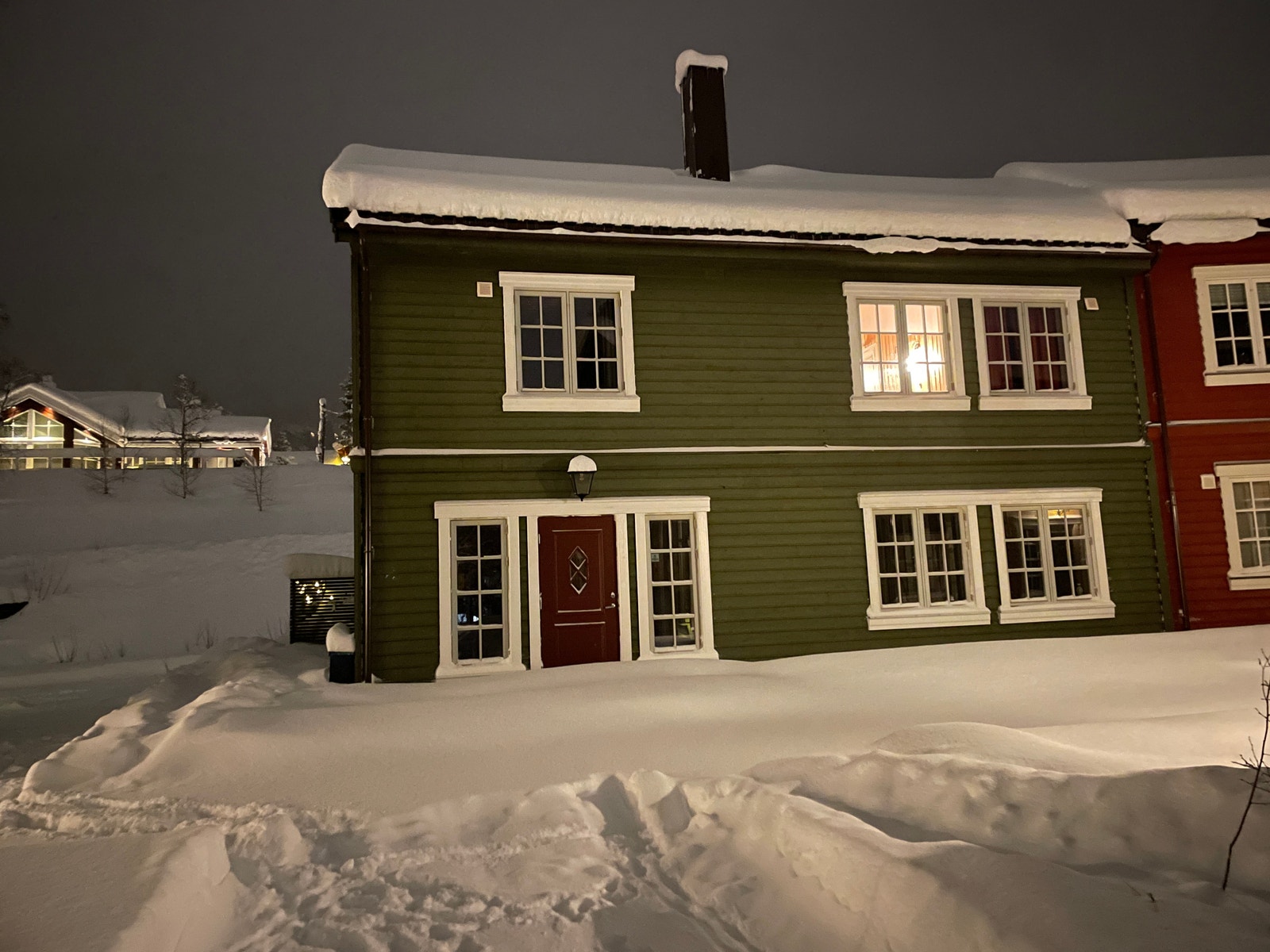 Fasade mot gågate Galleribilde