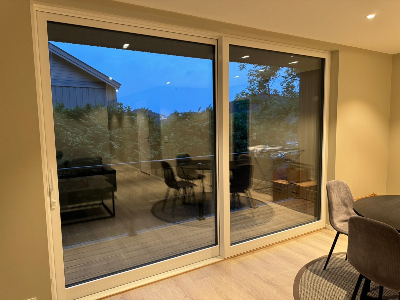 Skyvedør til veranda Galleribilde