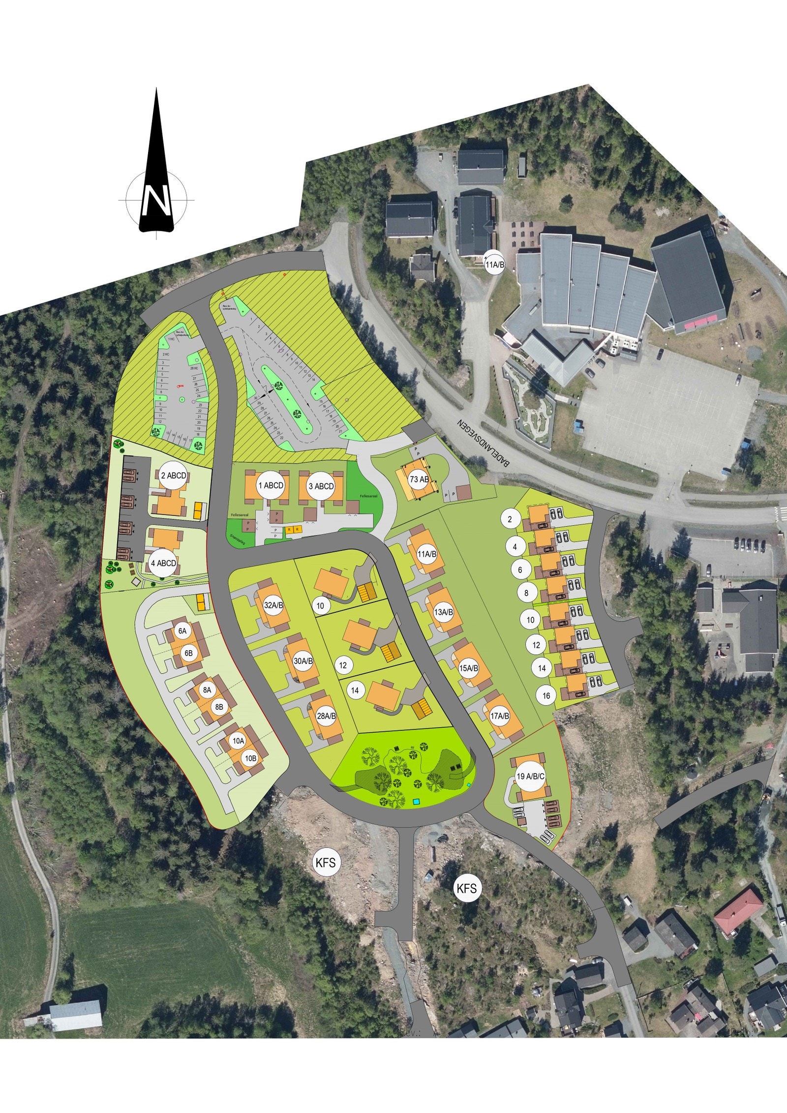 Situasjonsplan Galleribilde