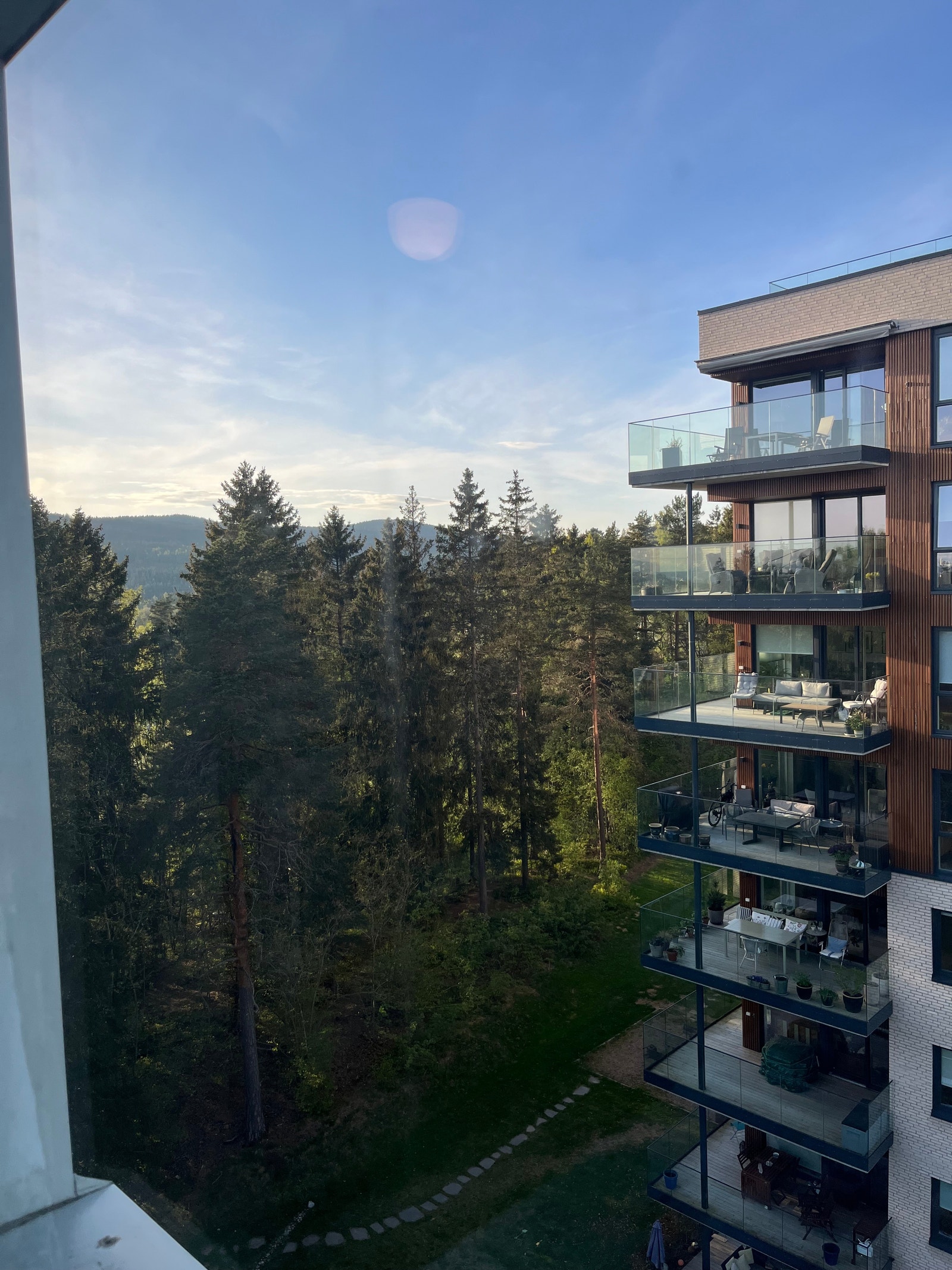 utsikt fra kjøkken Galleribilde